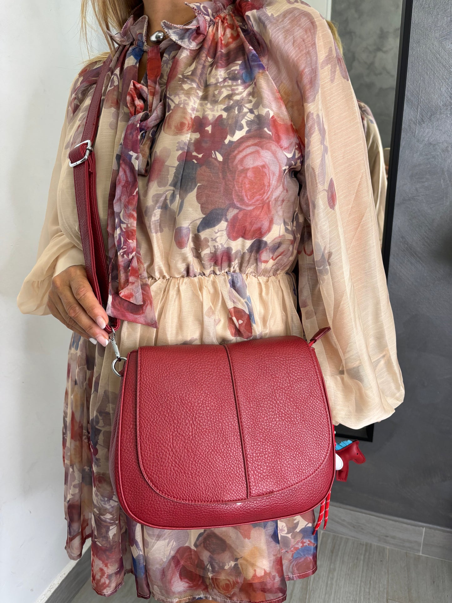 Borsa Anabel Bordeaux