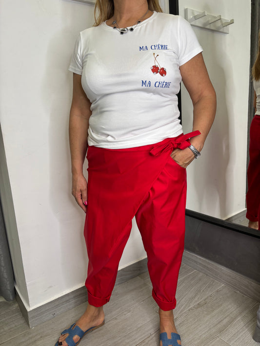 Pantalone Sun Bear Rosso