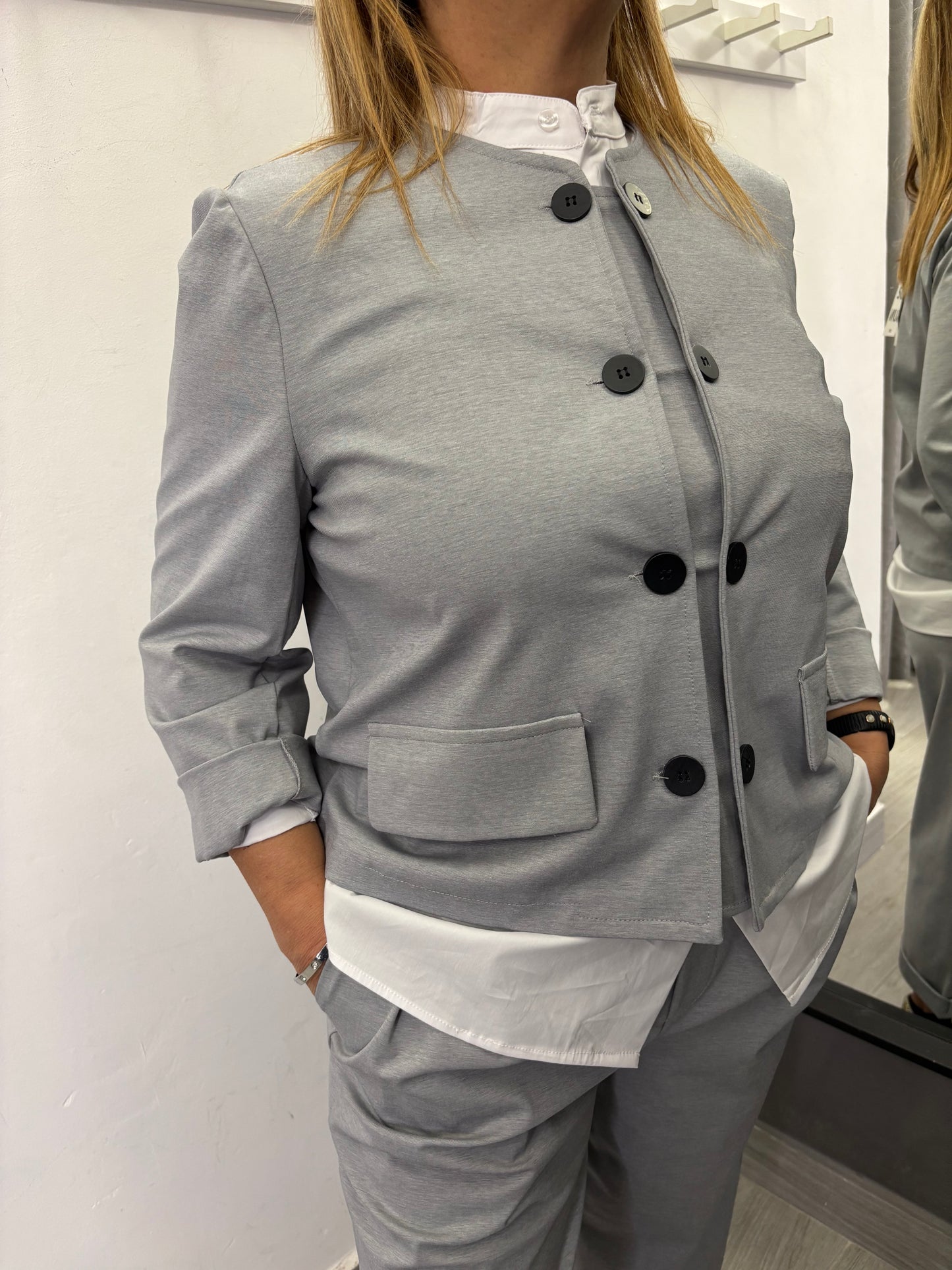 Casacca Sun Jason Grigio Chiaro