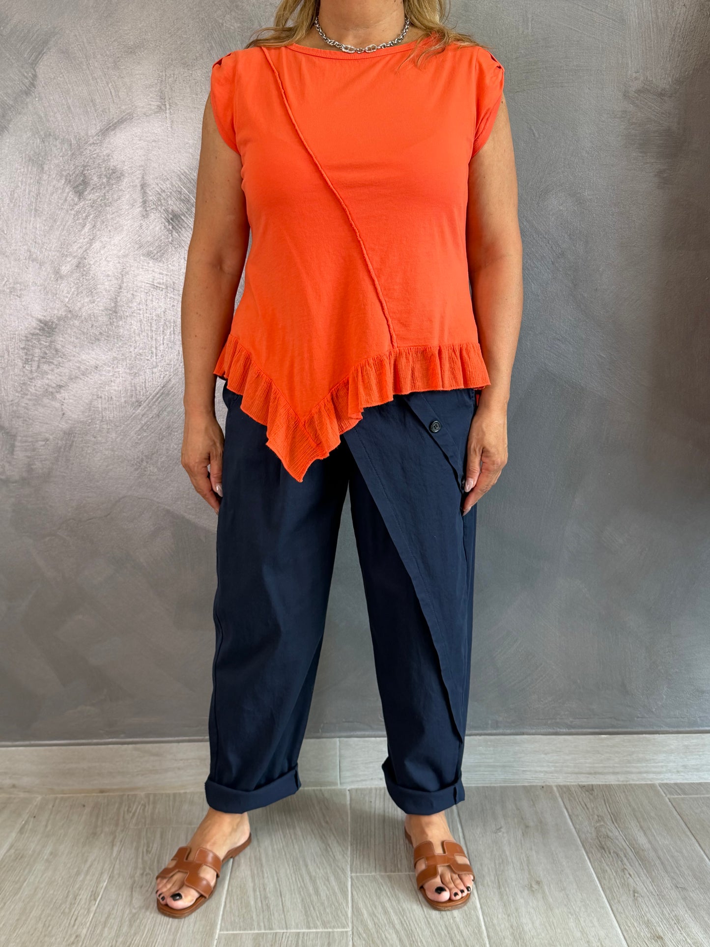 T-Shirt Wendy Lety Arancione