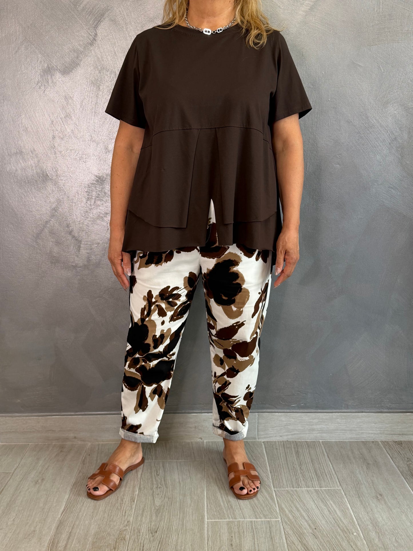 Maglia 158C Elettra Marrone