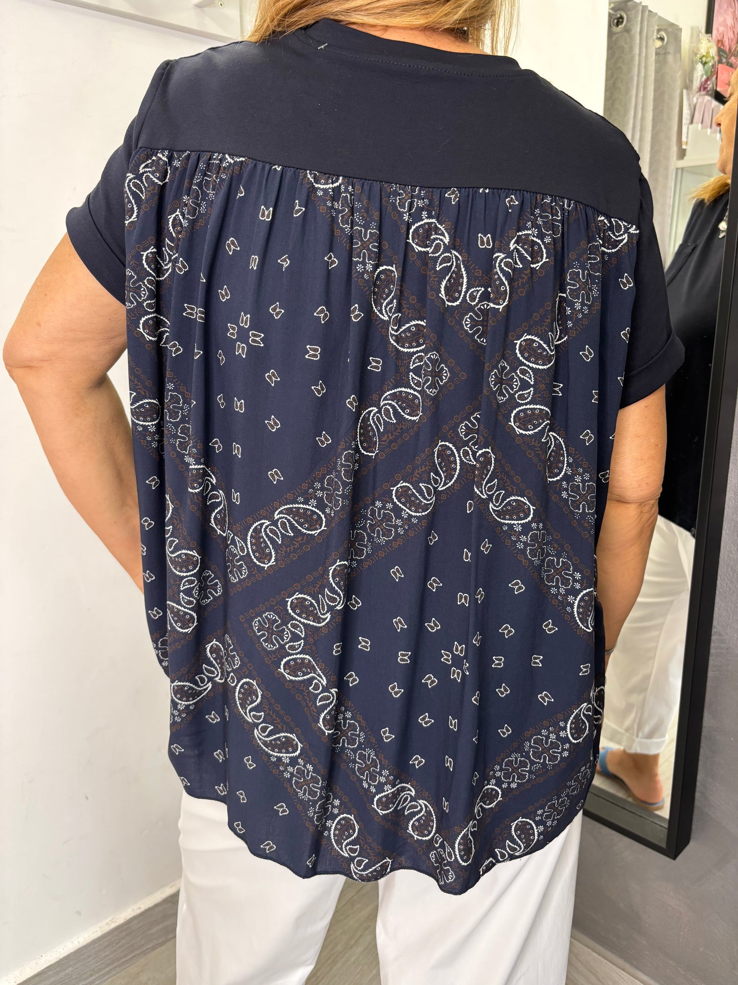 T-Shirt Oliver Blu