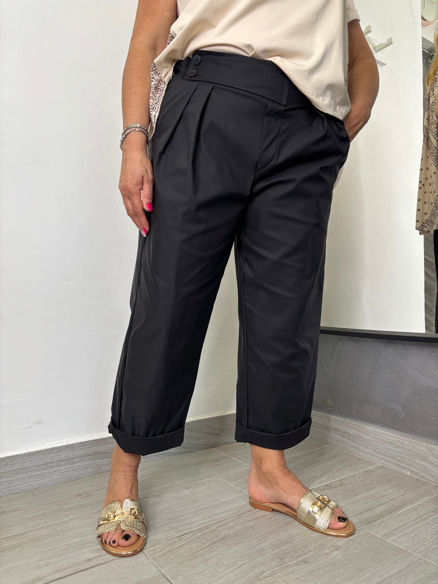 Pantalone Sun Fabiana Nero