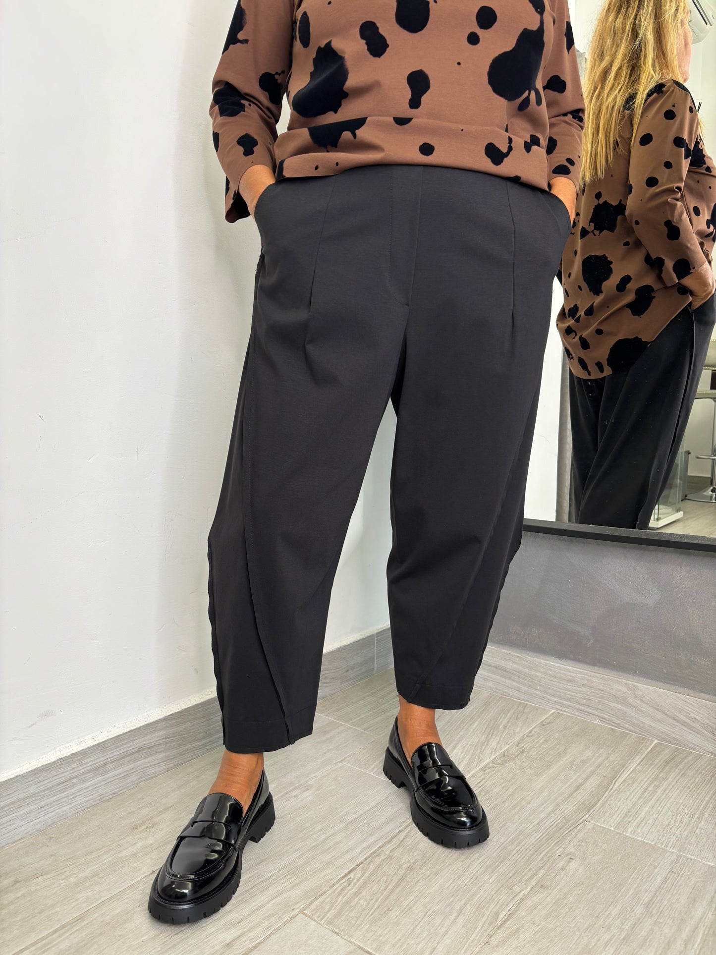 Pantalone Wendy Balloon Nero
