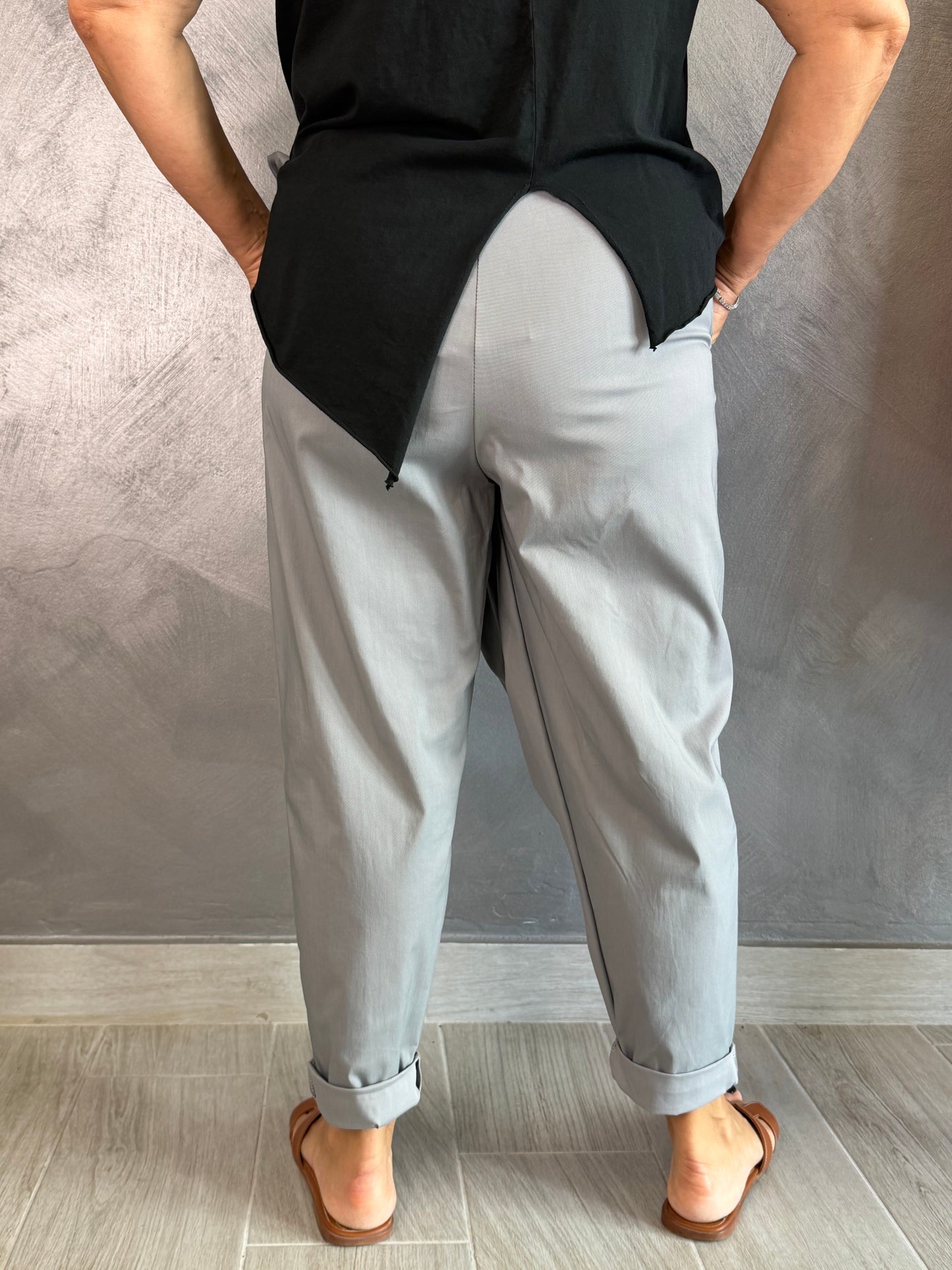 Pantalone Sun Pareo Summer Grigio