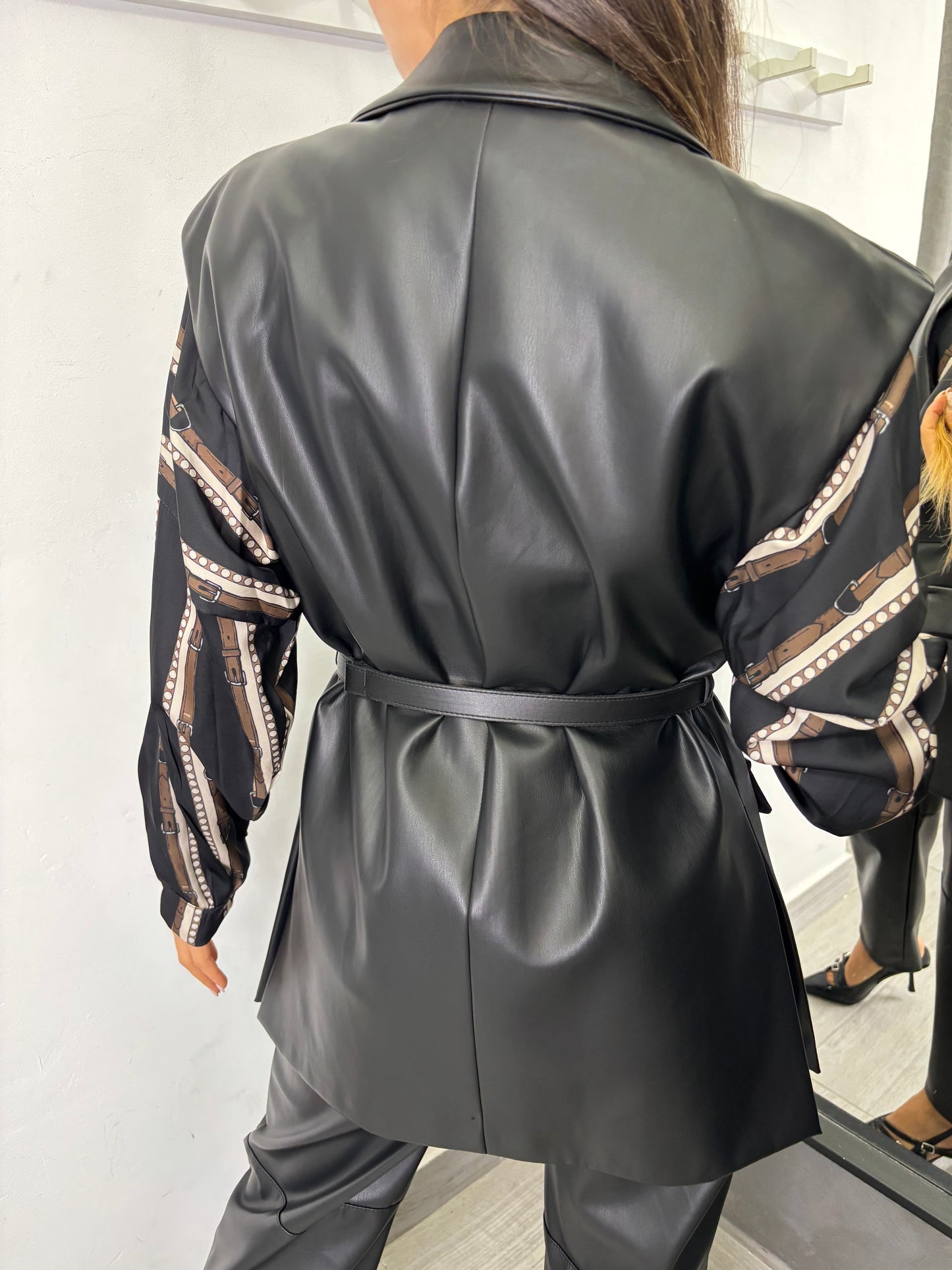 Gilet Ecopelle Nero Imperial