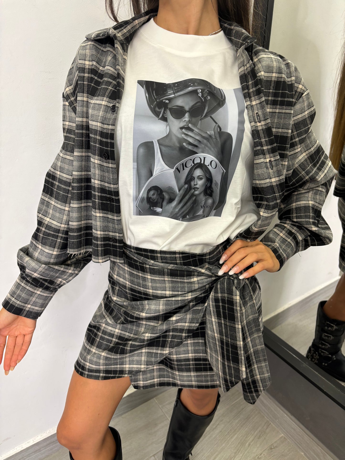 Camicia Tartan Vicolo
