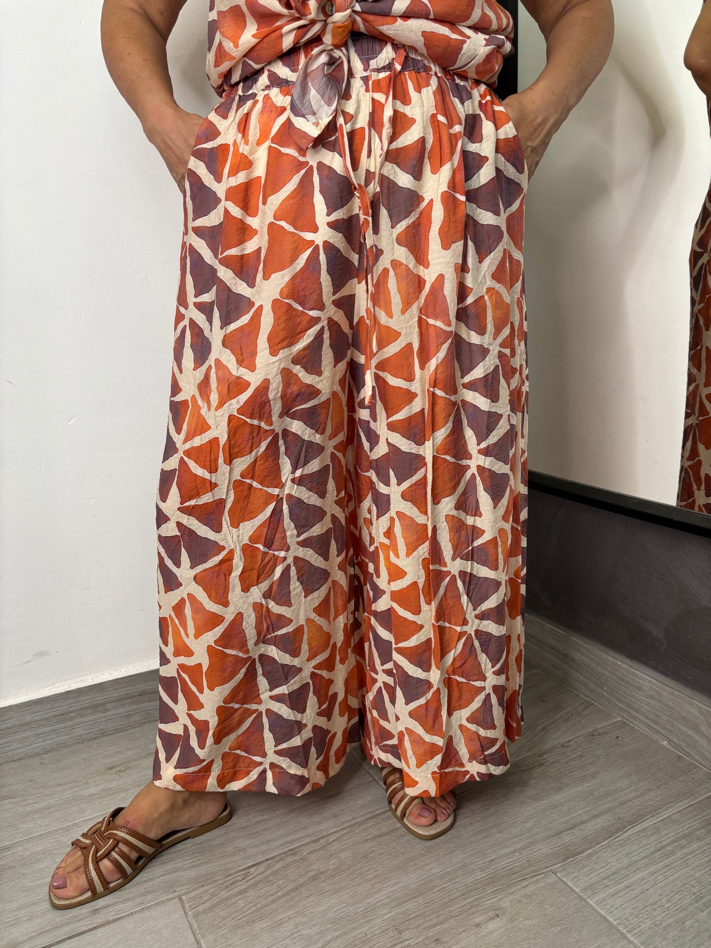 Pantalone Grace Arancio