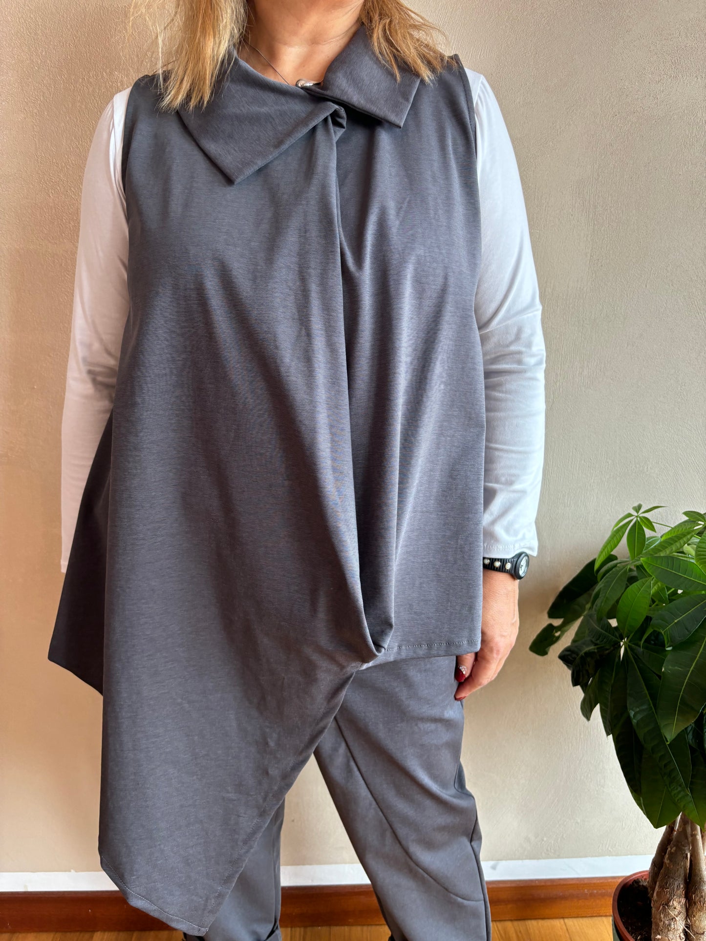 Gilet Sun Agata Grigio