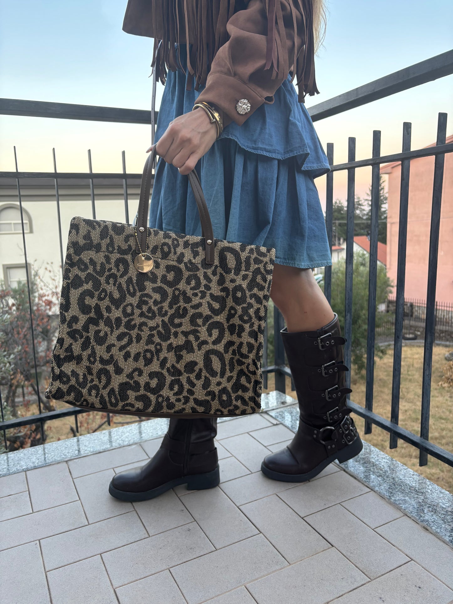 Borsa Leopardata