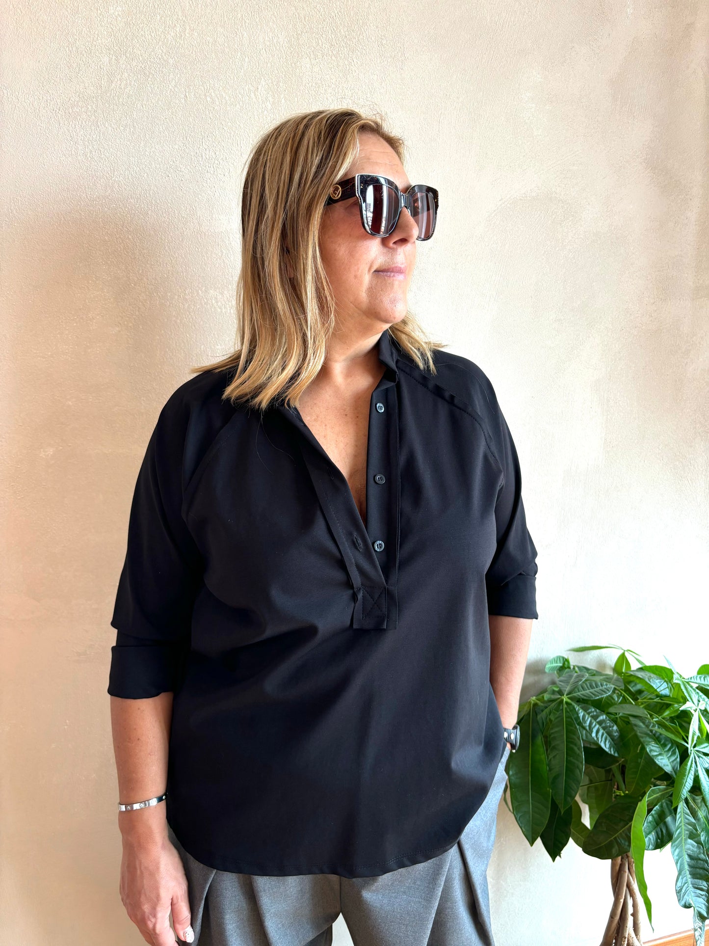 Camicia Wendy Corea Nera