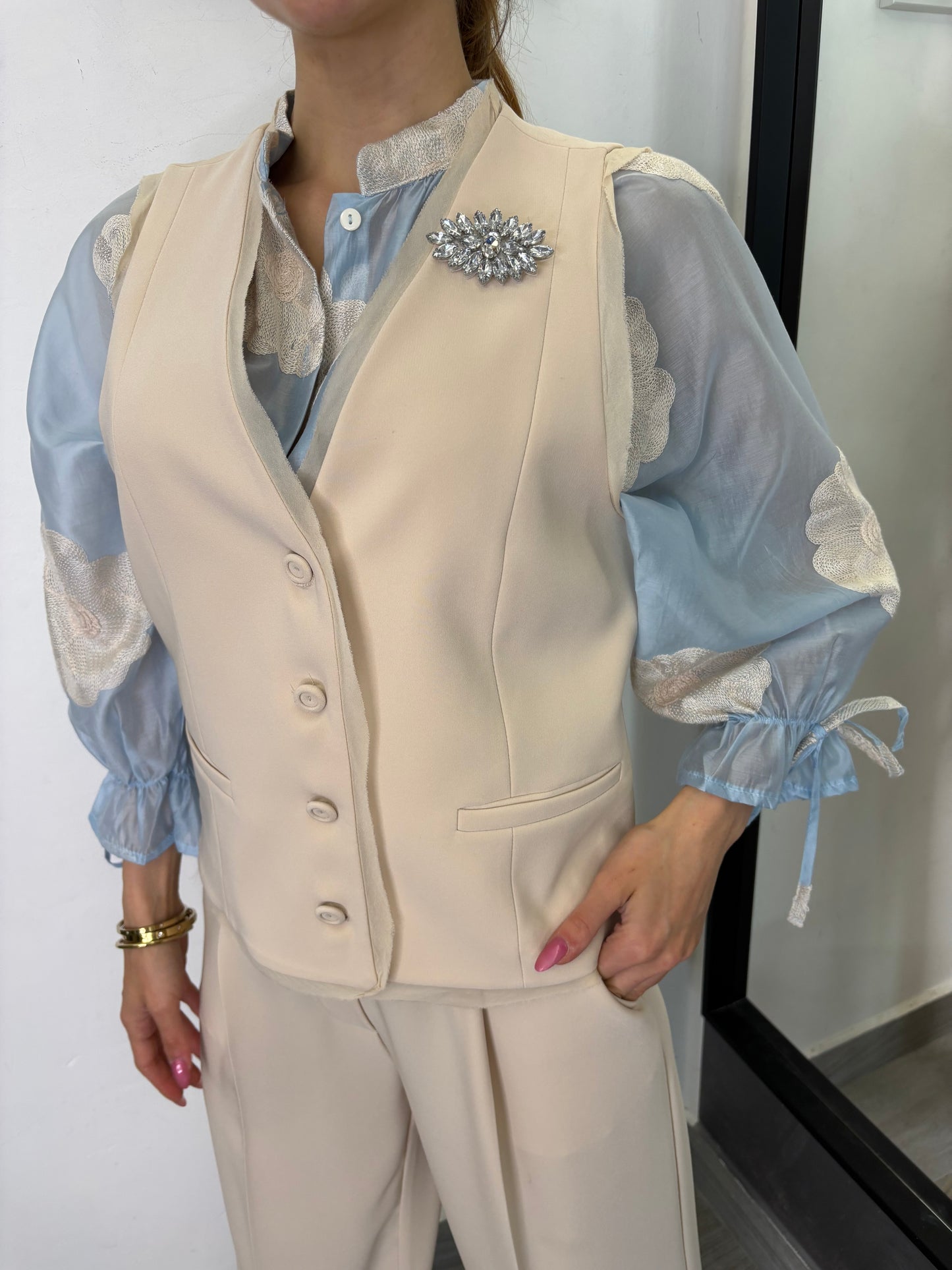 Gilet Flora Burro Imperial