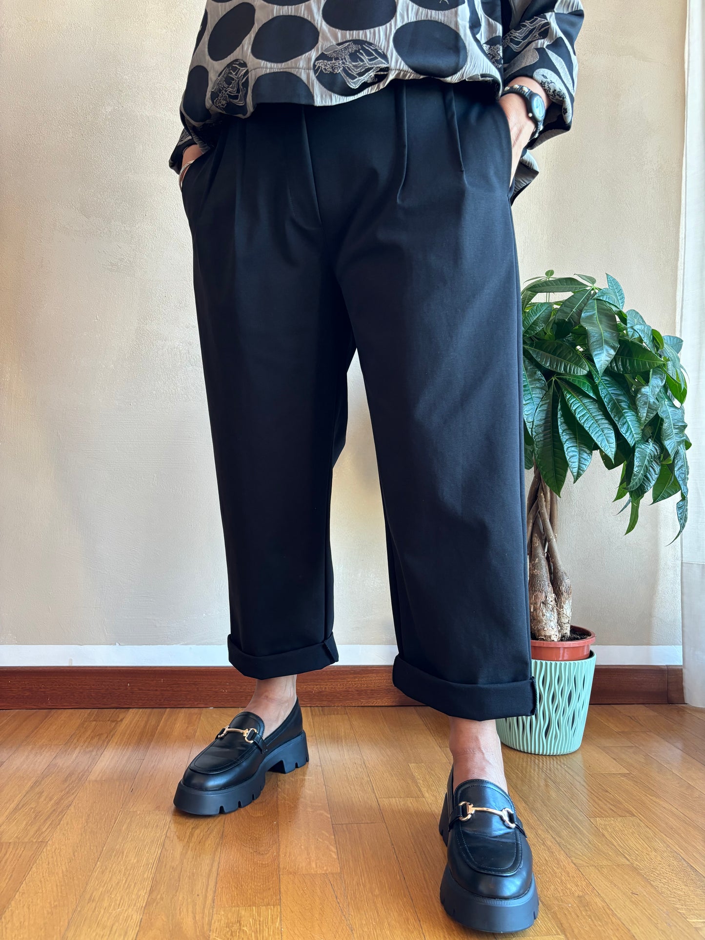 Pantalone Wendy Carolyn Nero