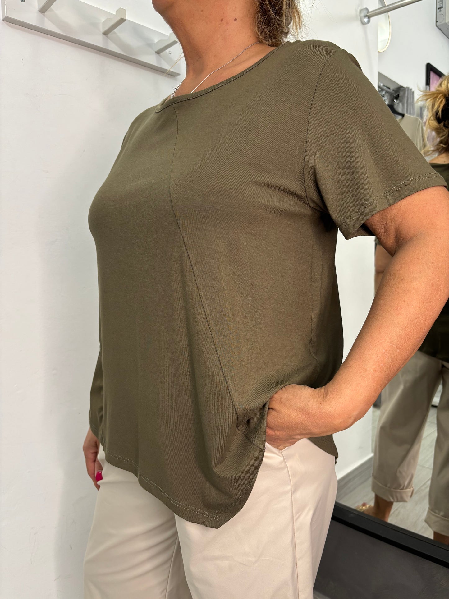 Maglia 158C Ambra Verde Militare