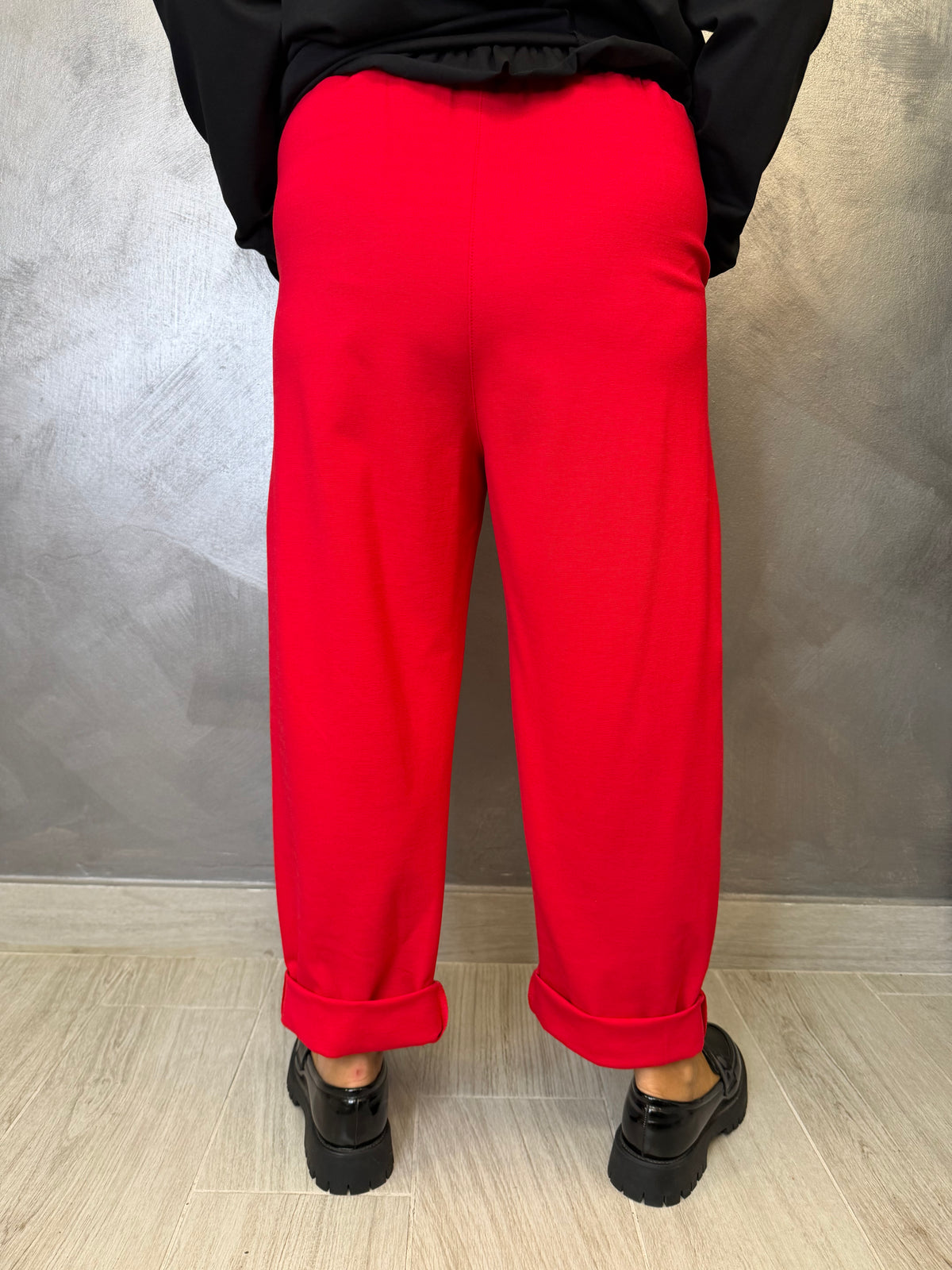 Pantalone 158C Adele Rosso