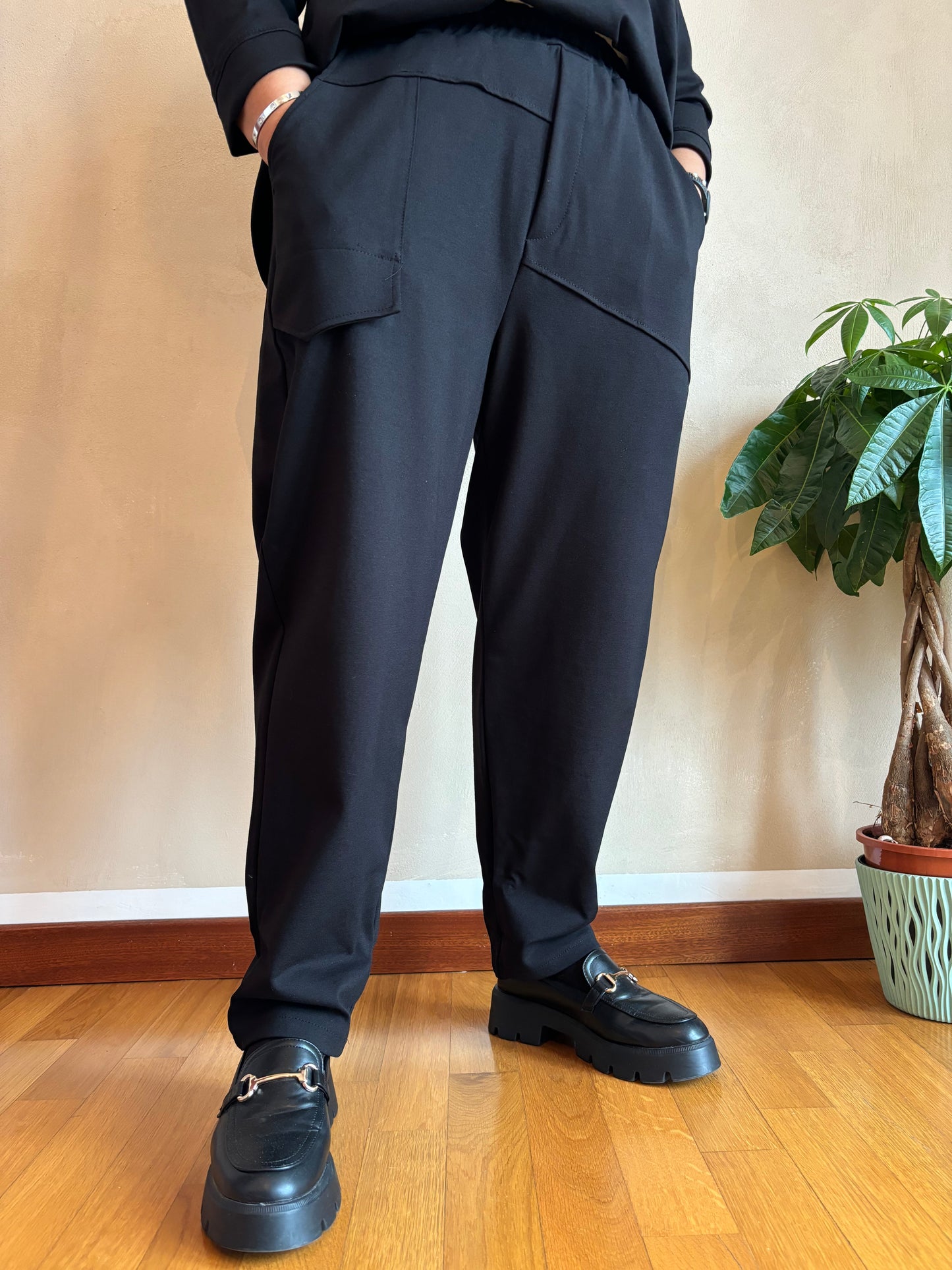 Pantalone 158C Attila Nero