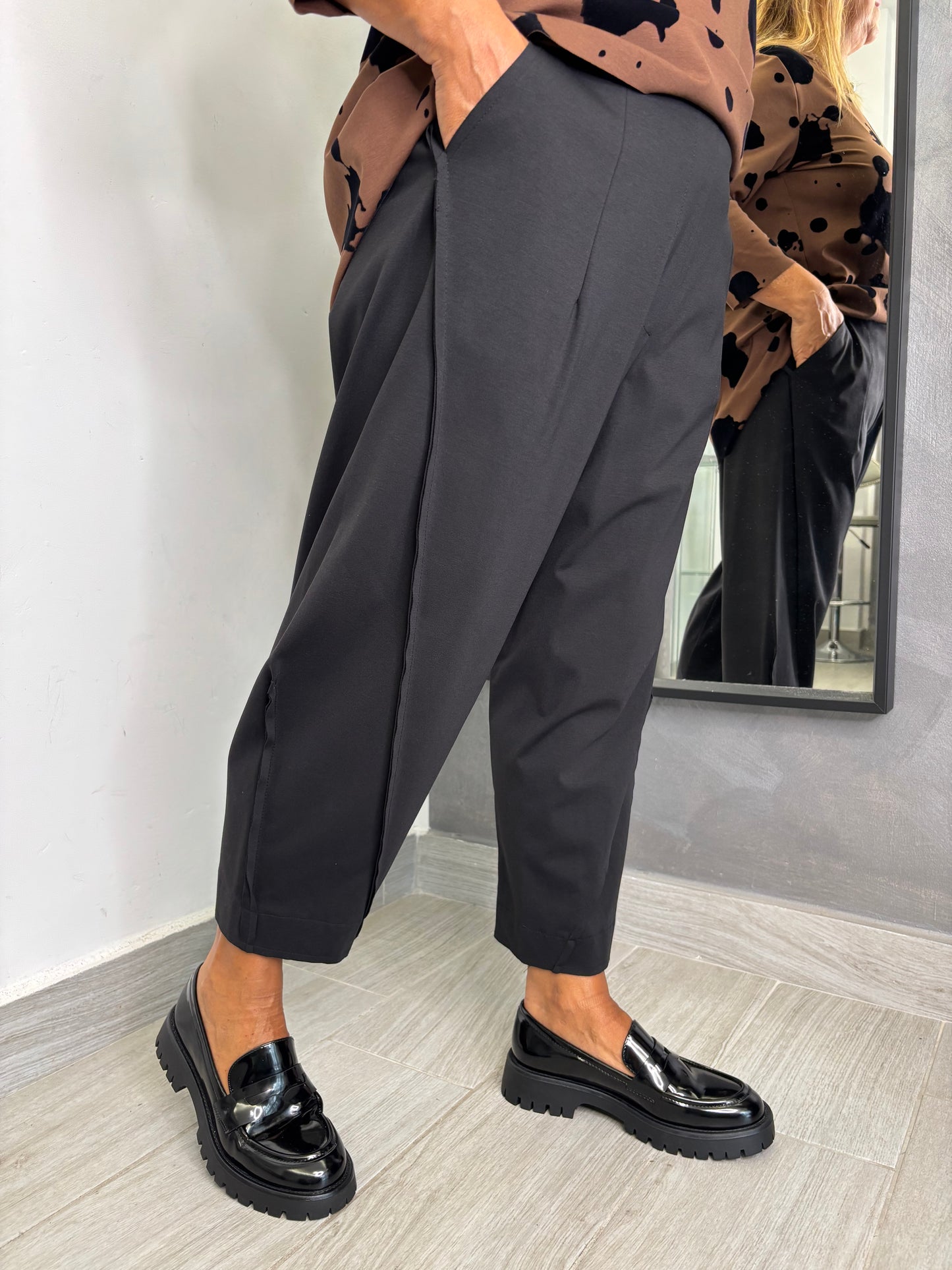 Pantalone Wendy Balloon Nero