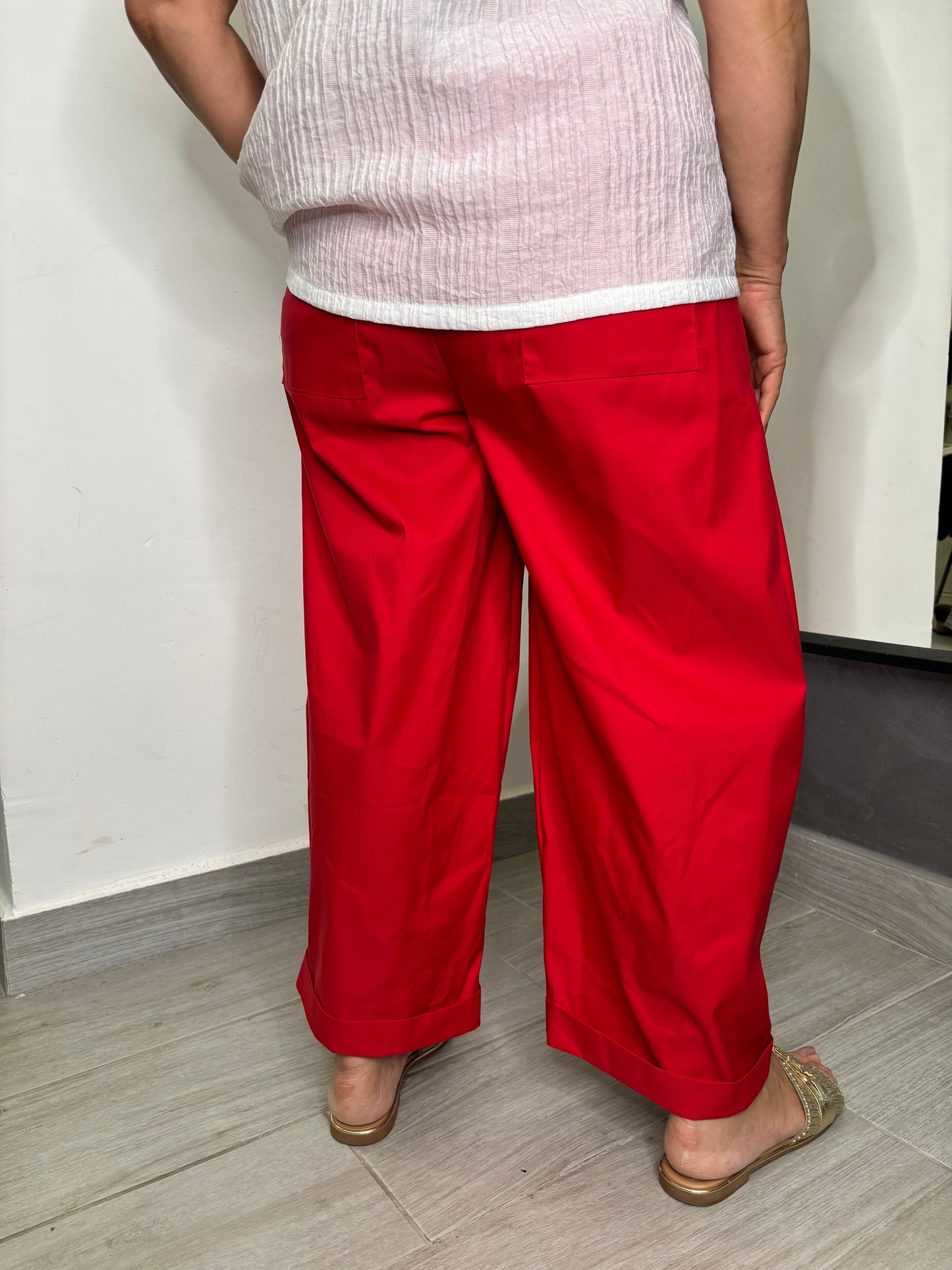 Pantalone Sun Baggy Rosso