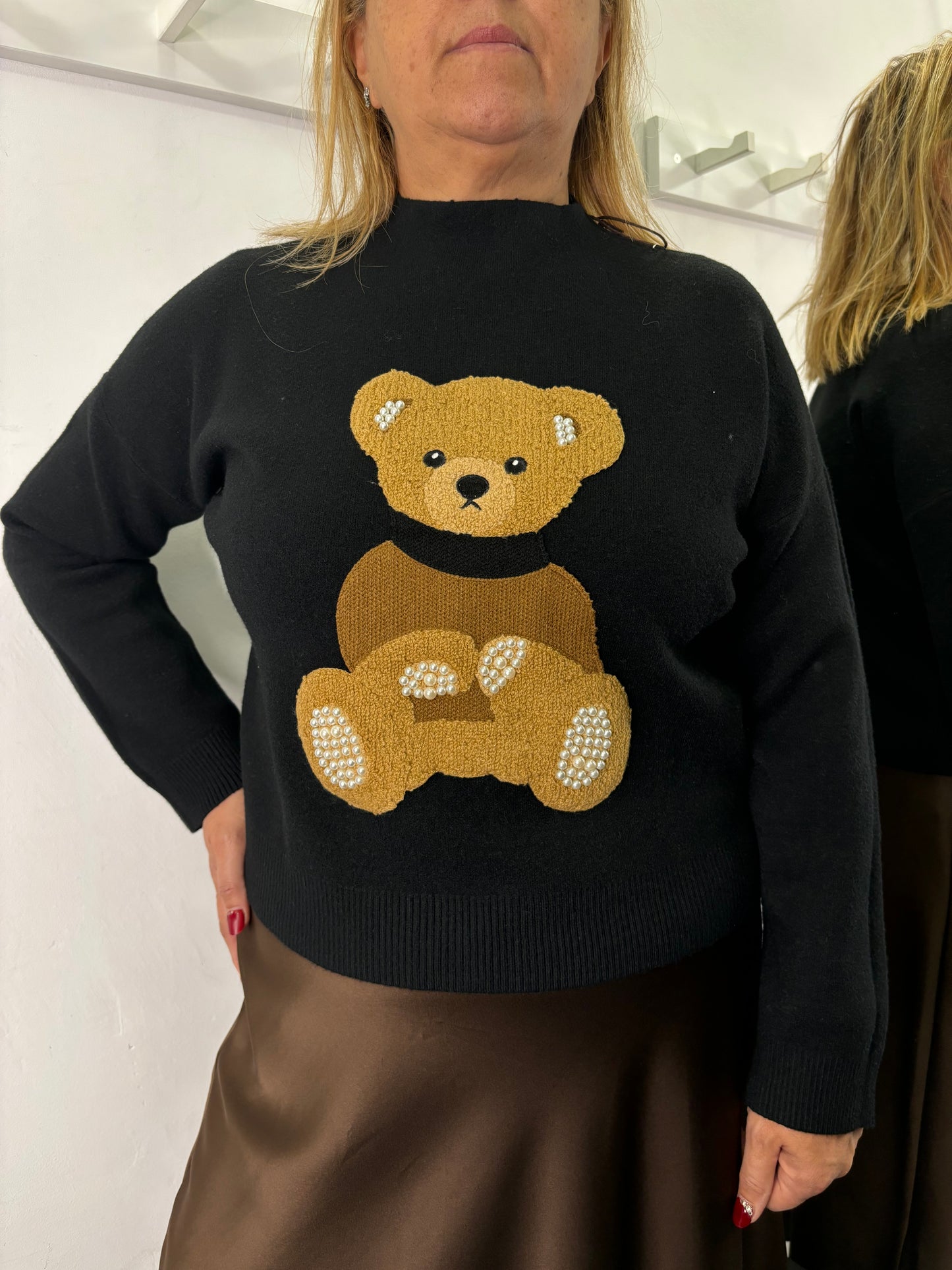 Maglia Teddy Nera