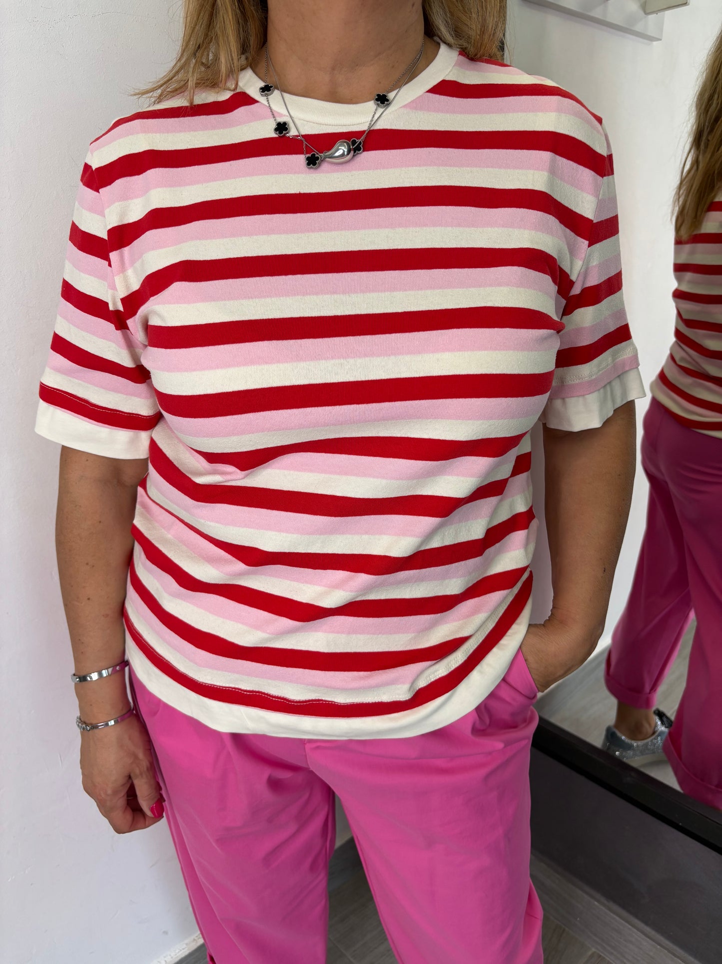 T-shirt righe Lumina