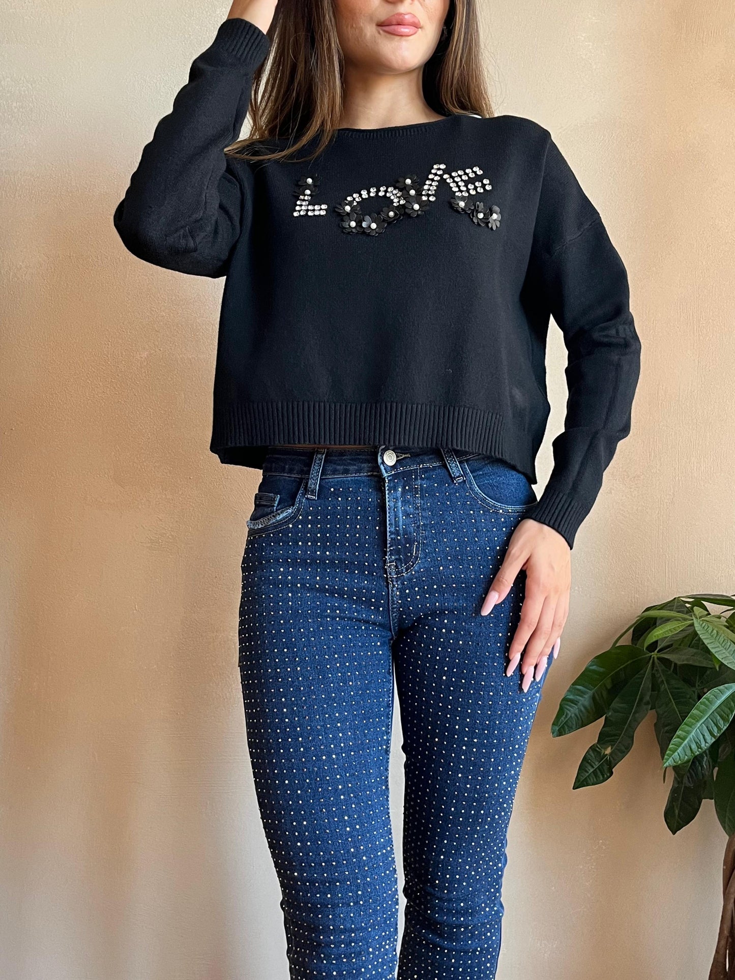 Jeans Shine A Zampa