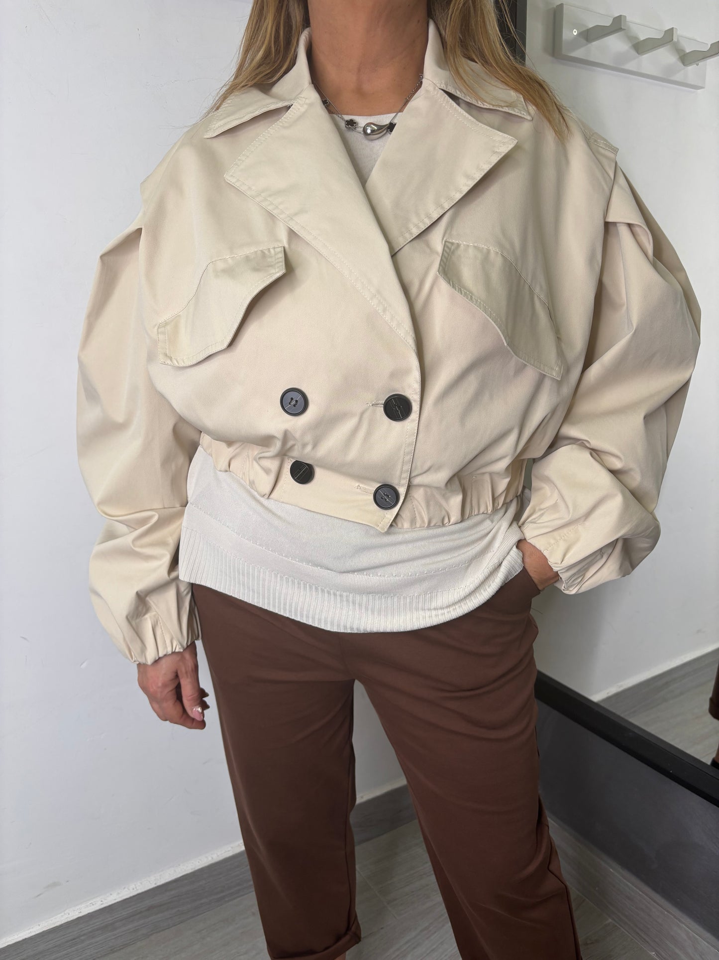 Bomber Emy Beige