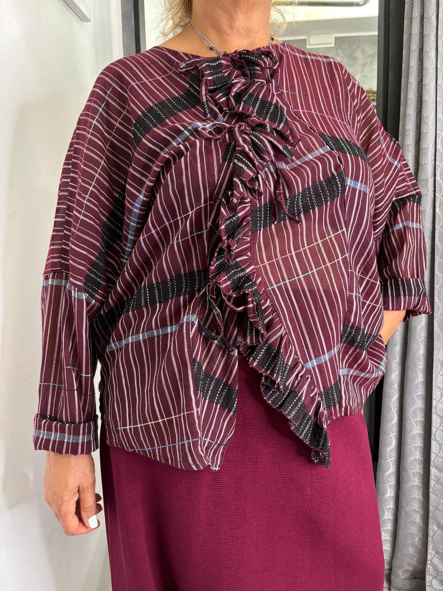 Camicia Wendy Anita Bordeaux