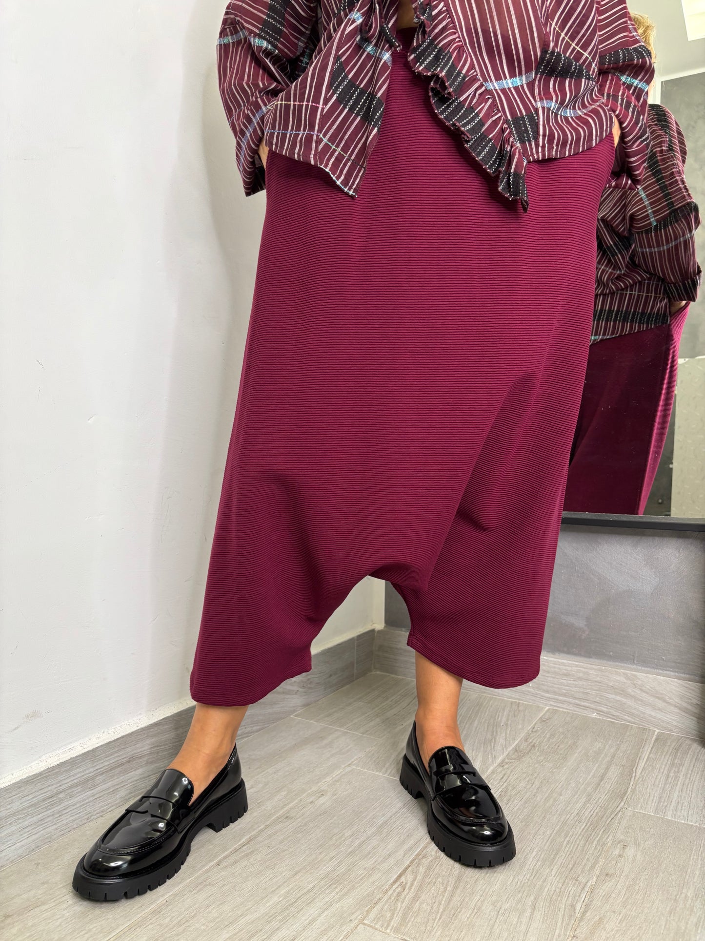 Pantalone Wendy Morgan Bordeaux