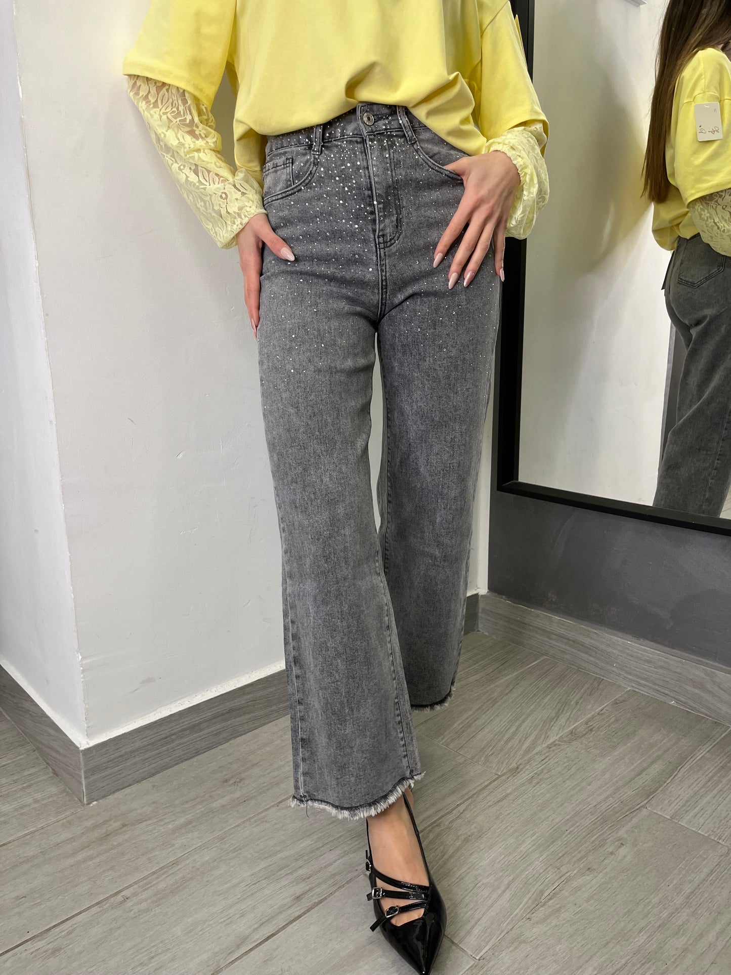 Pantalone Shine Grey