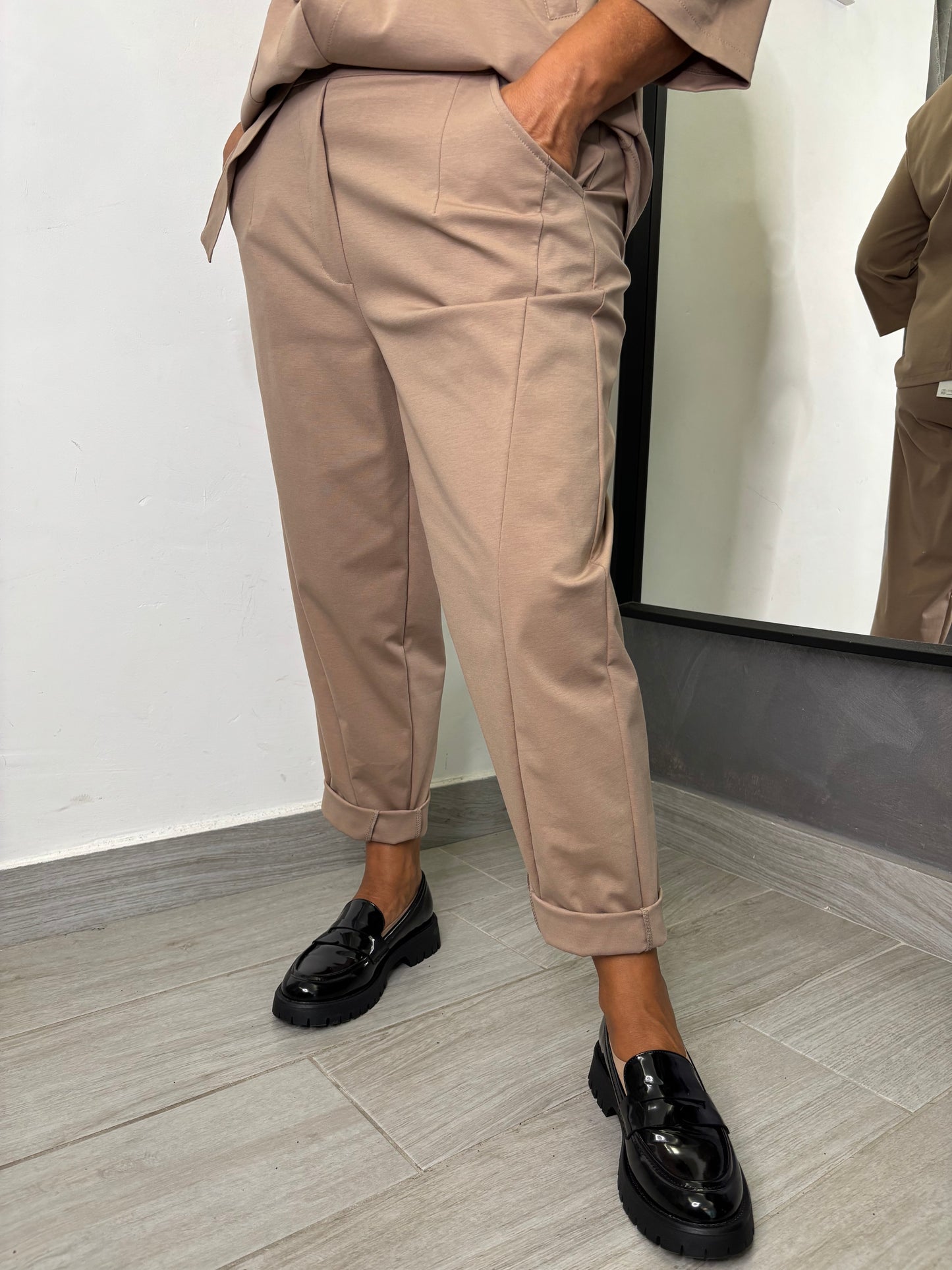 Pantalone Sun Olivia Beige