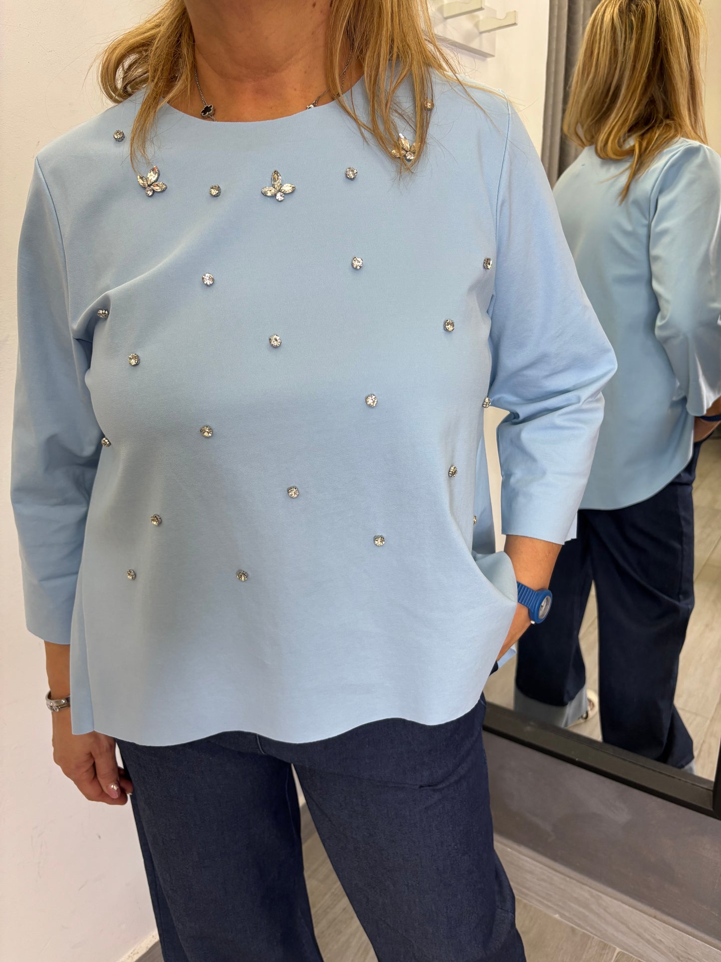 Casacca Splendor Azzurra