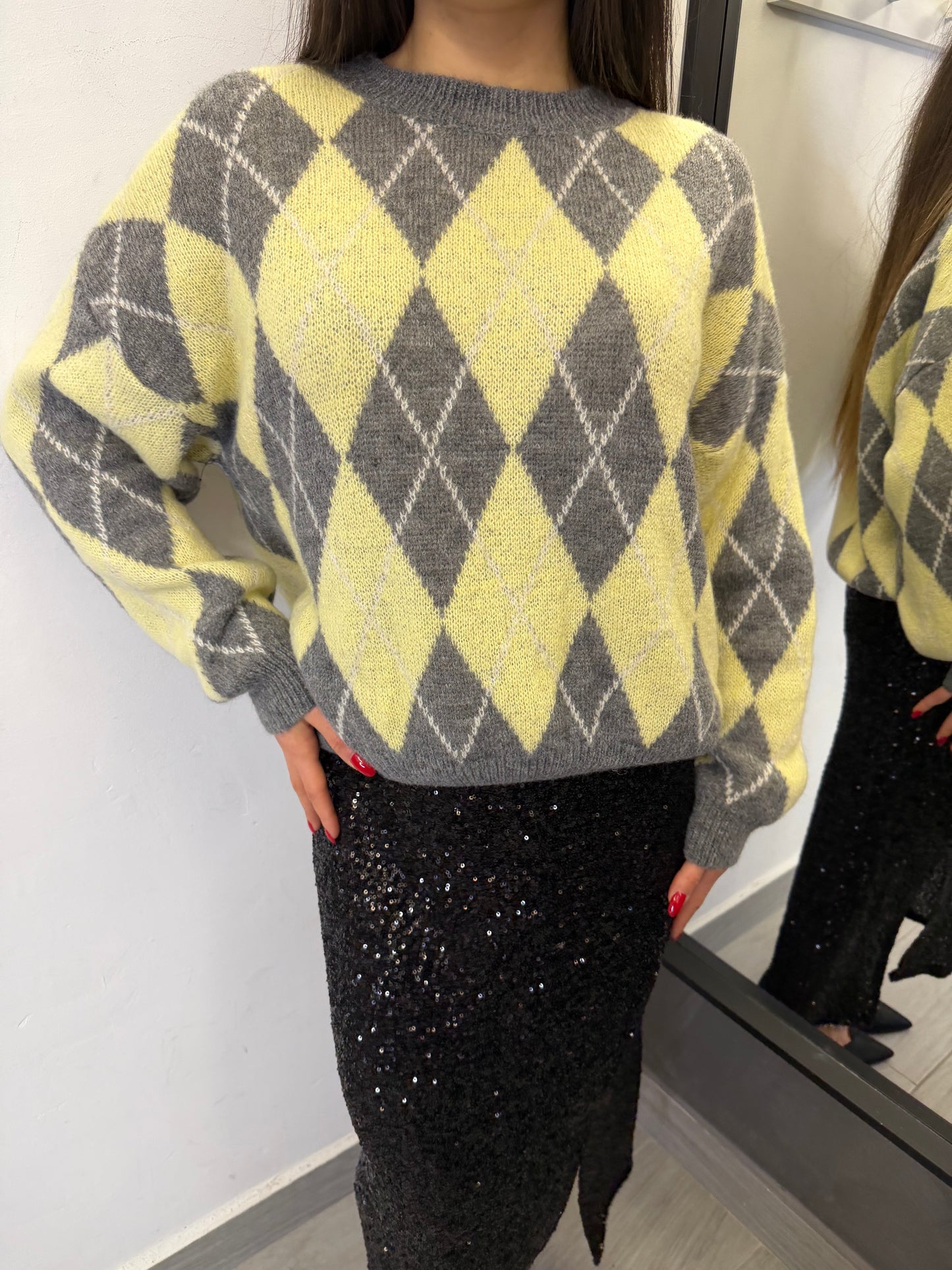 Maglione Isabelle Grigio