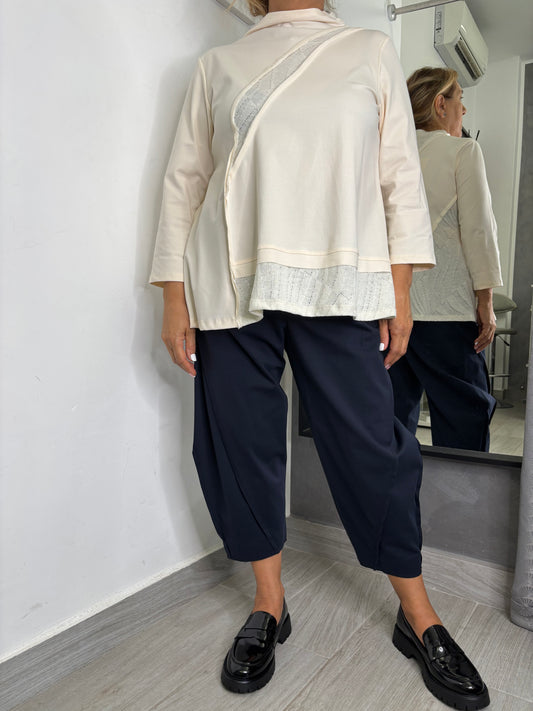 Pantalone Wendy Balloon Blu