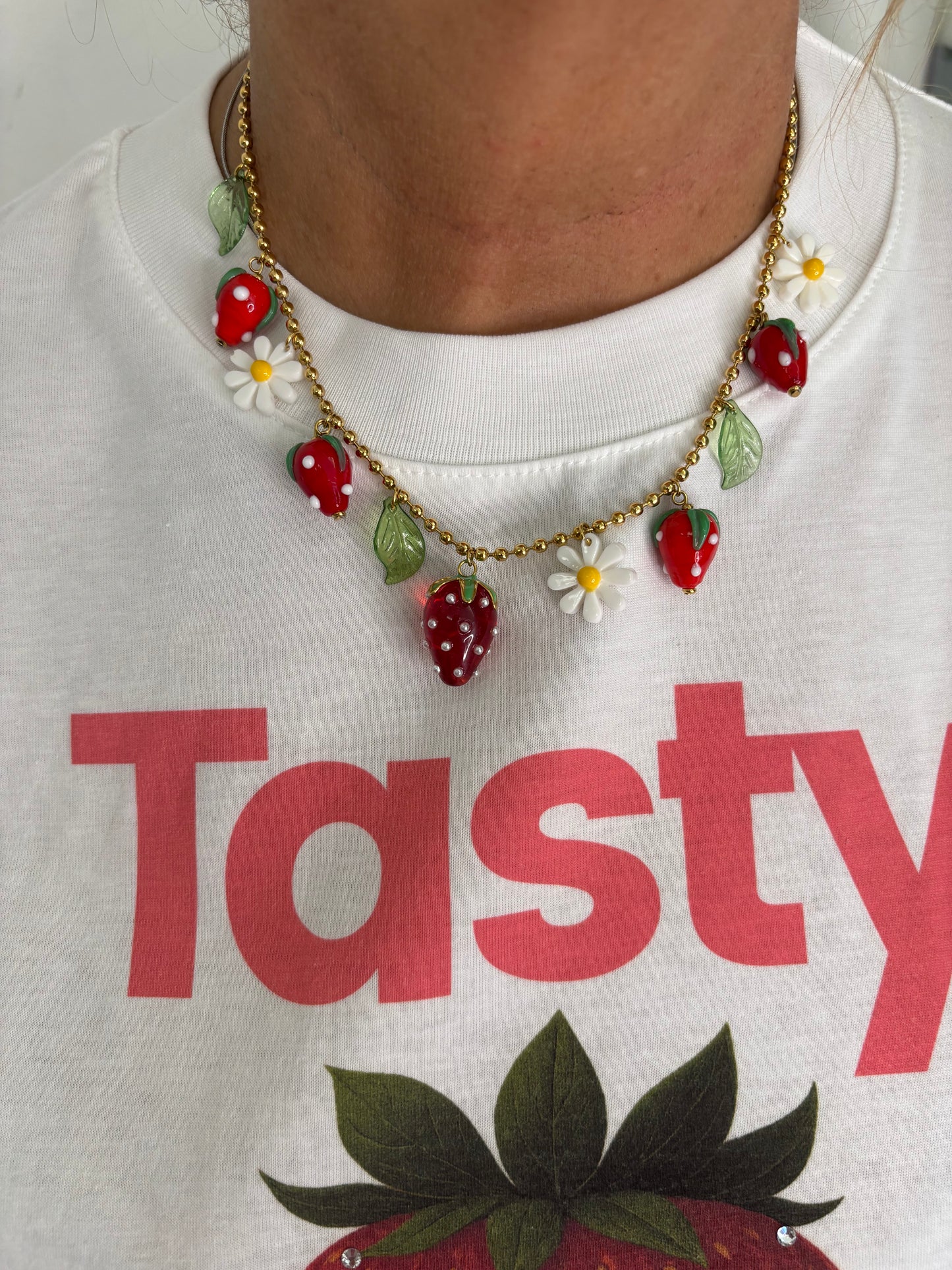 Collana Fragola