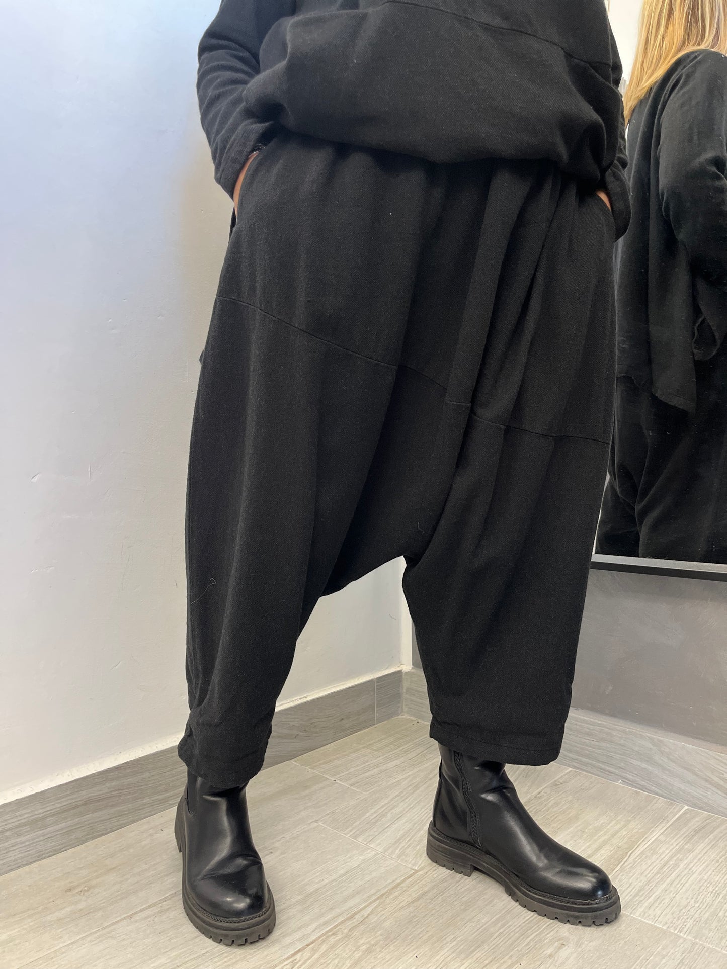 Pantalone Wendy Comfy Grigio Scuro
