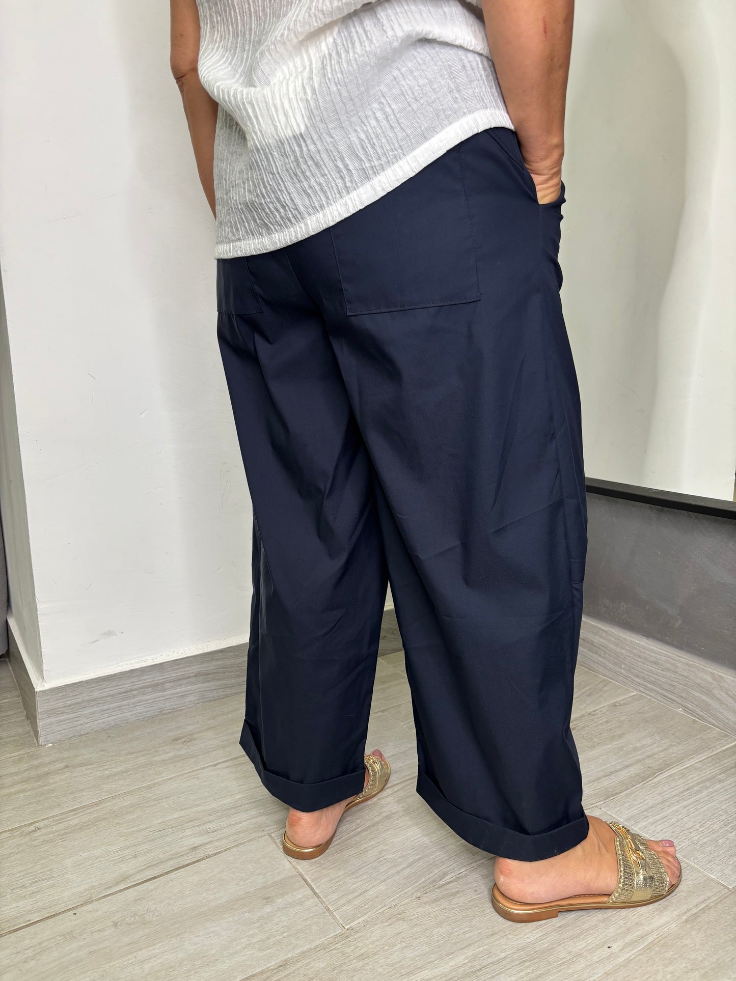 Pantalone Sun Baggy Blu
