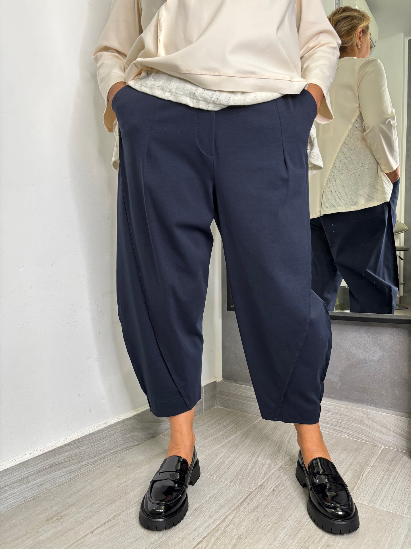 Pantalone Wendy Balloon Blu