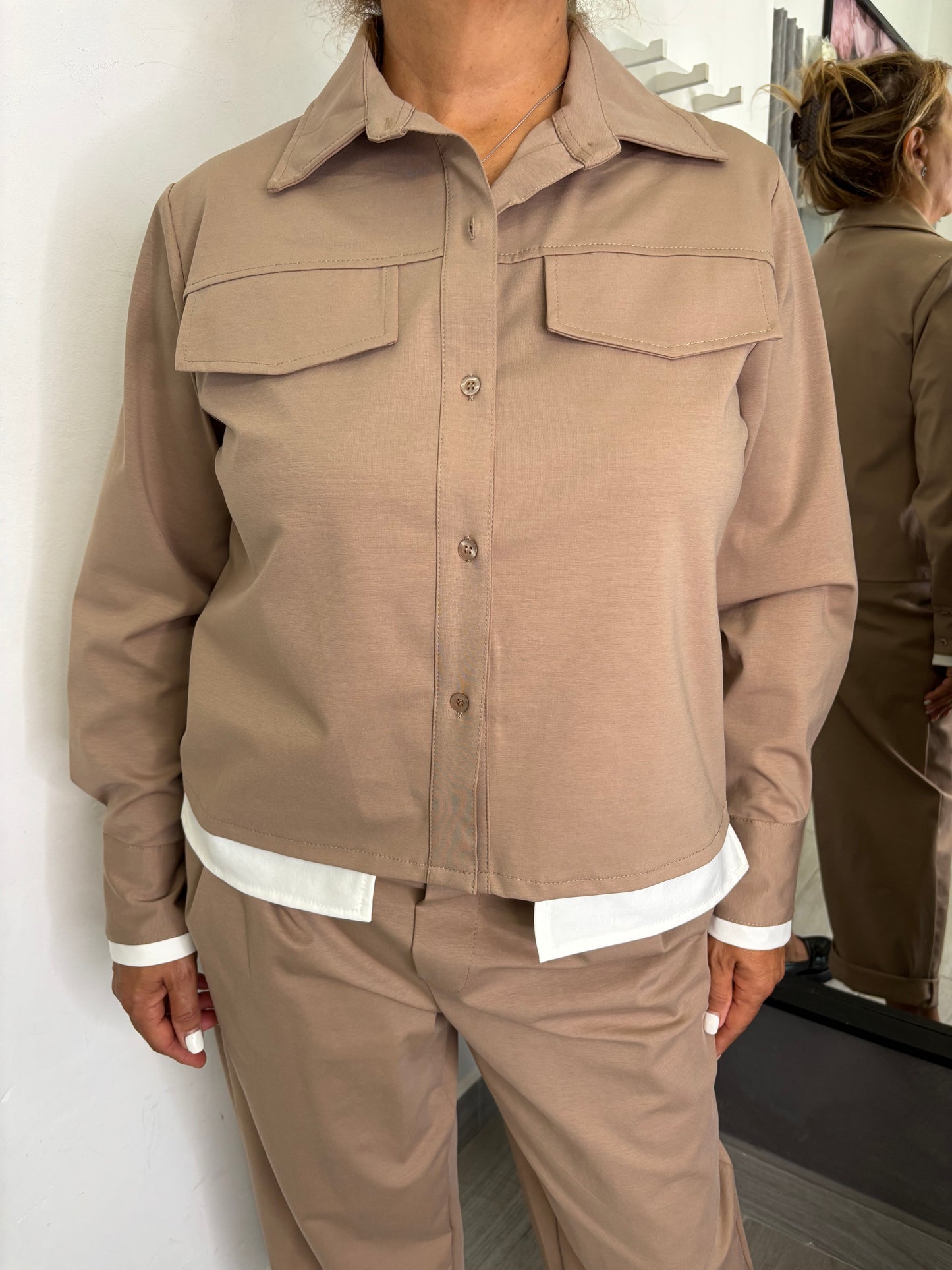 Camicia Sun Jason Camel