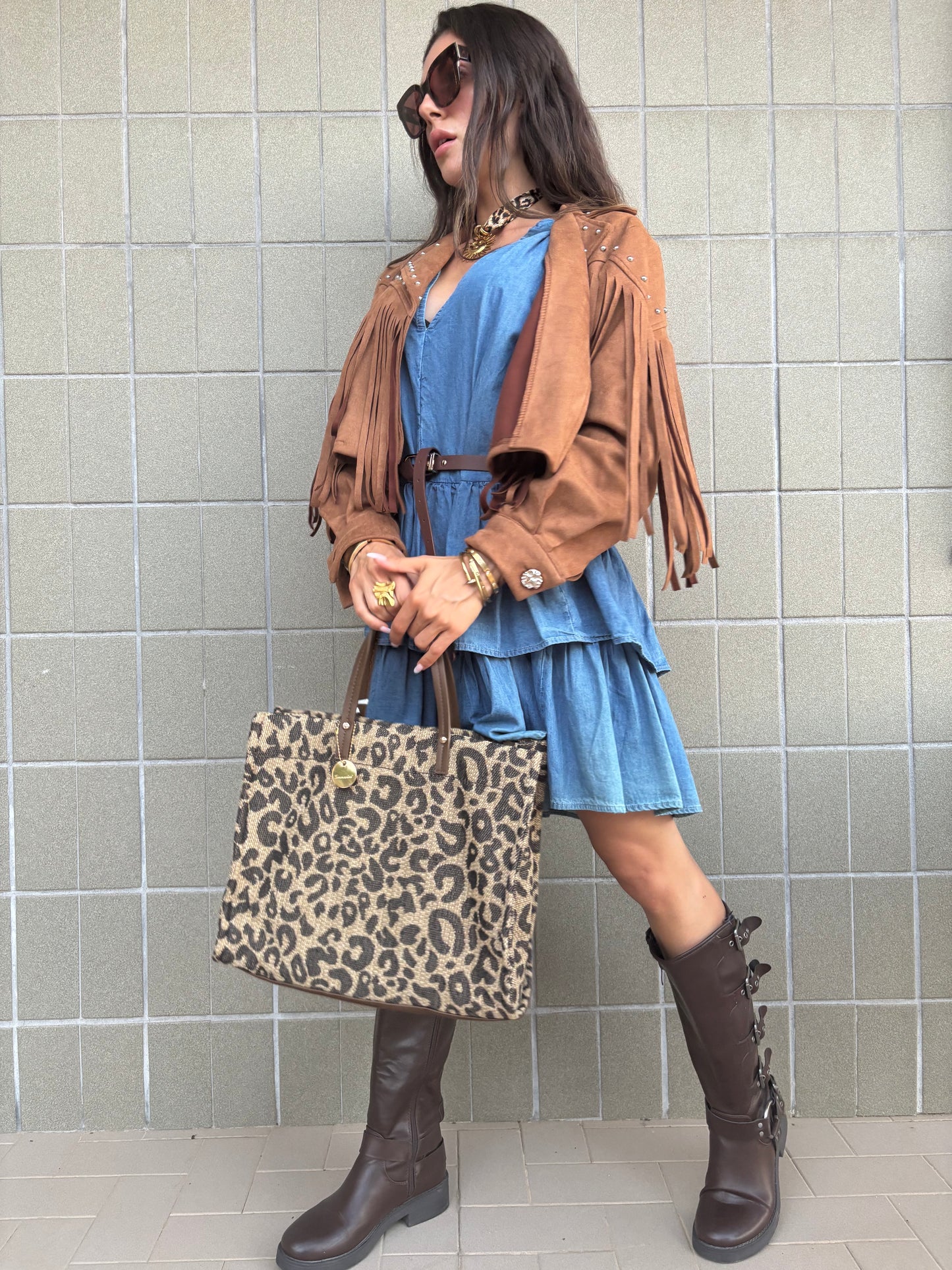 Borsa Leopardata