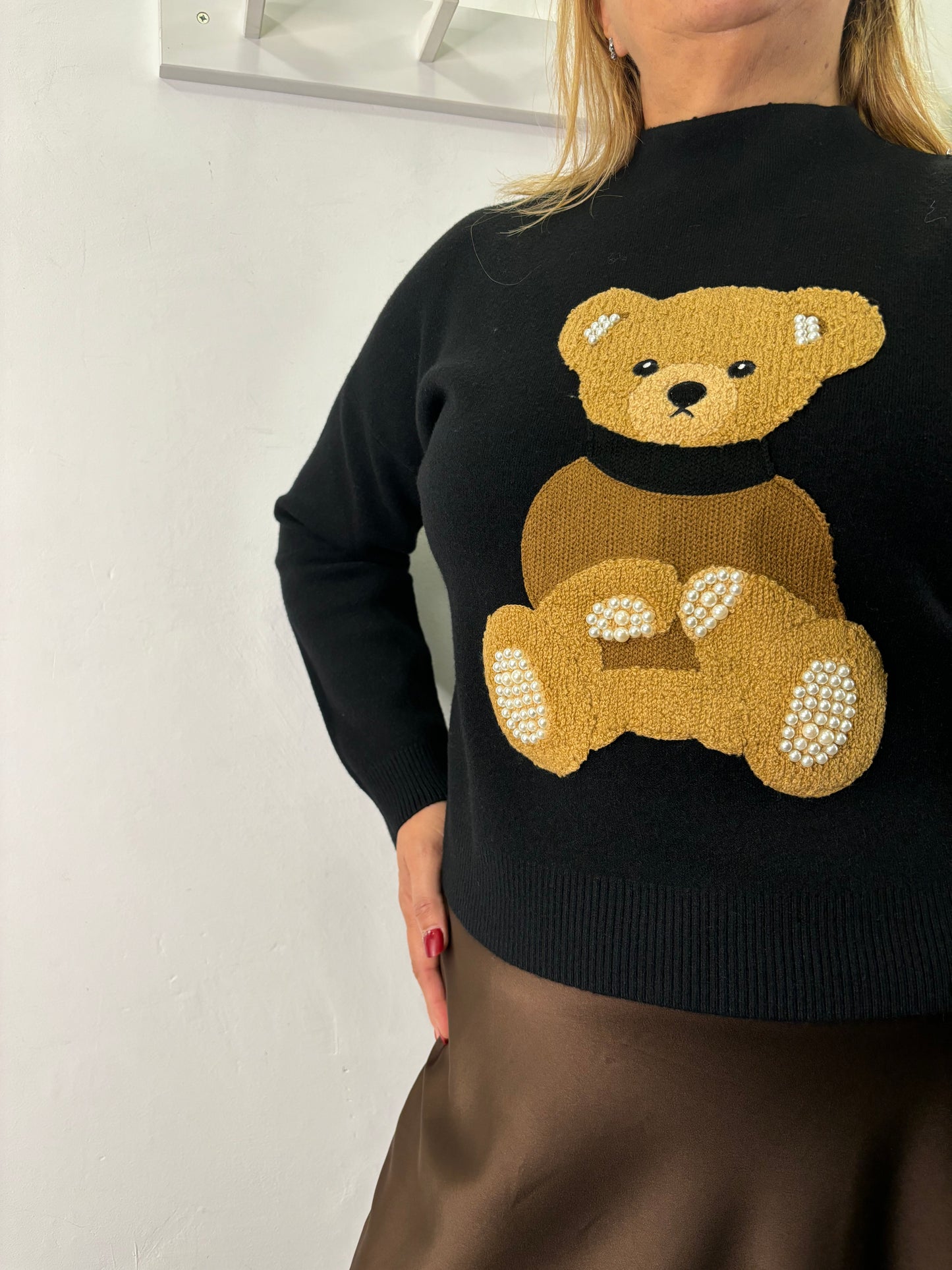 Maglia Teddy Nera
