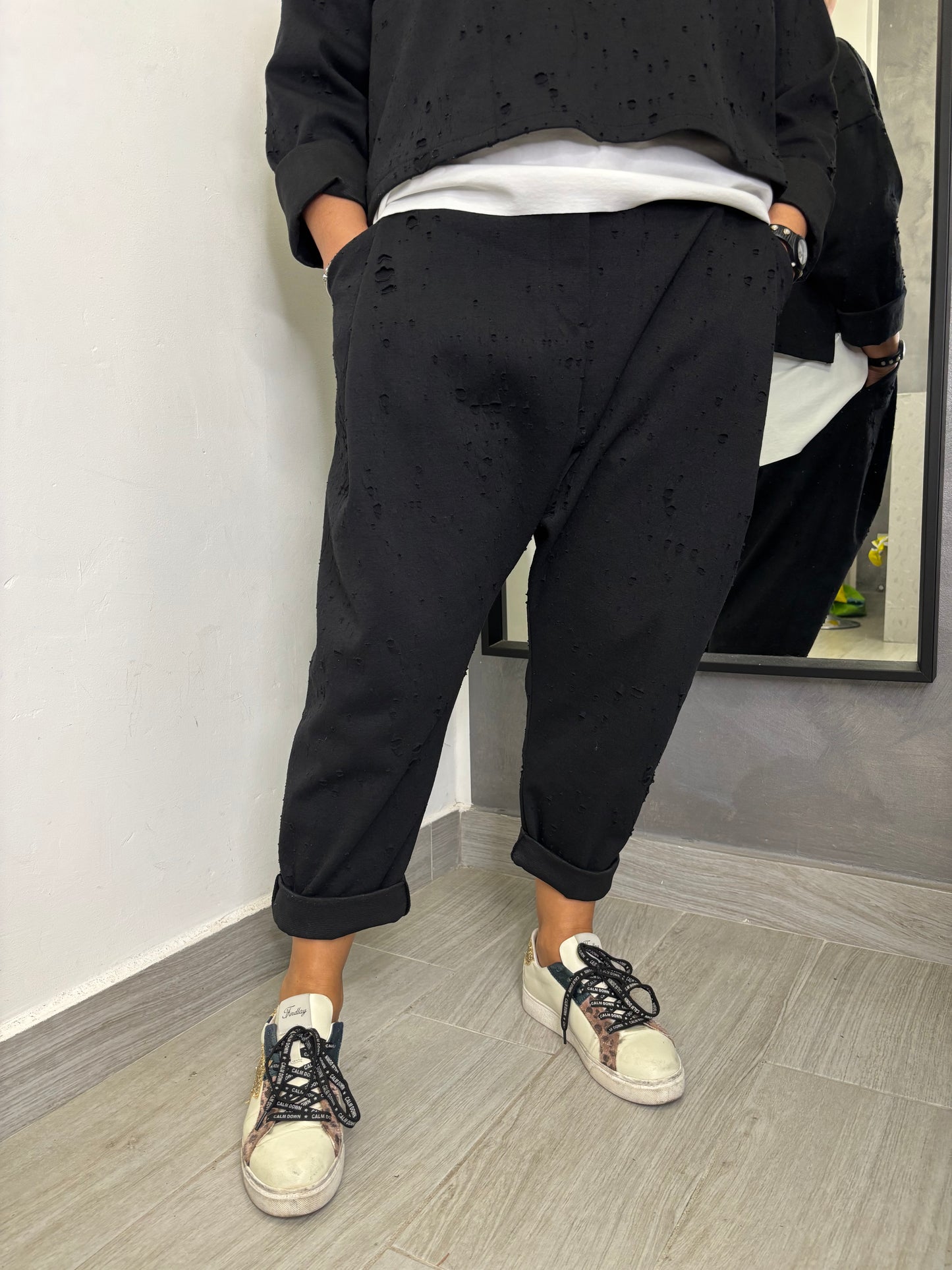 Pantalone Sun Ilary Nero
