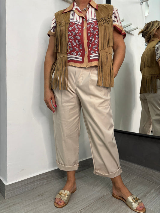 Pantalone Sun Fabiana Beige