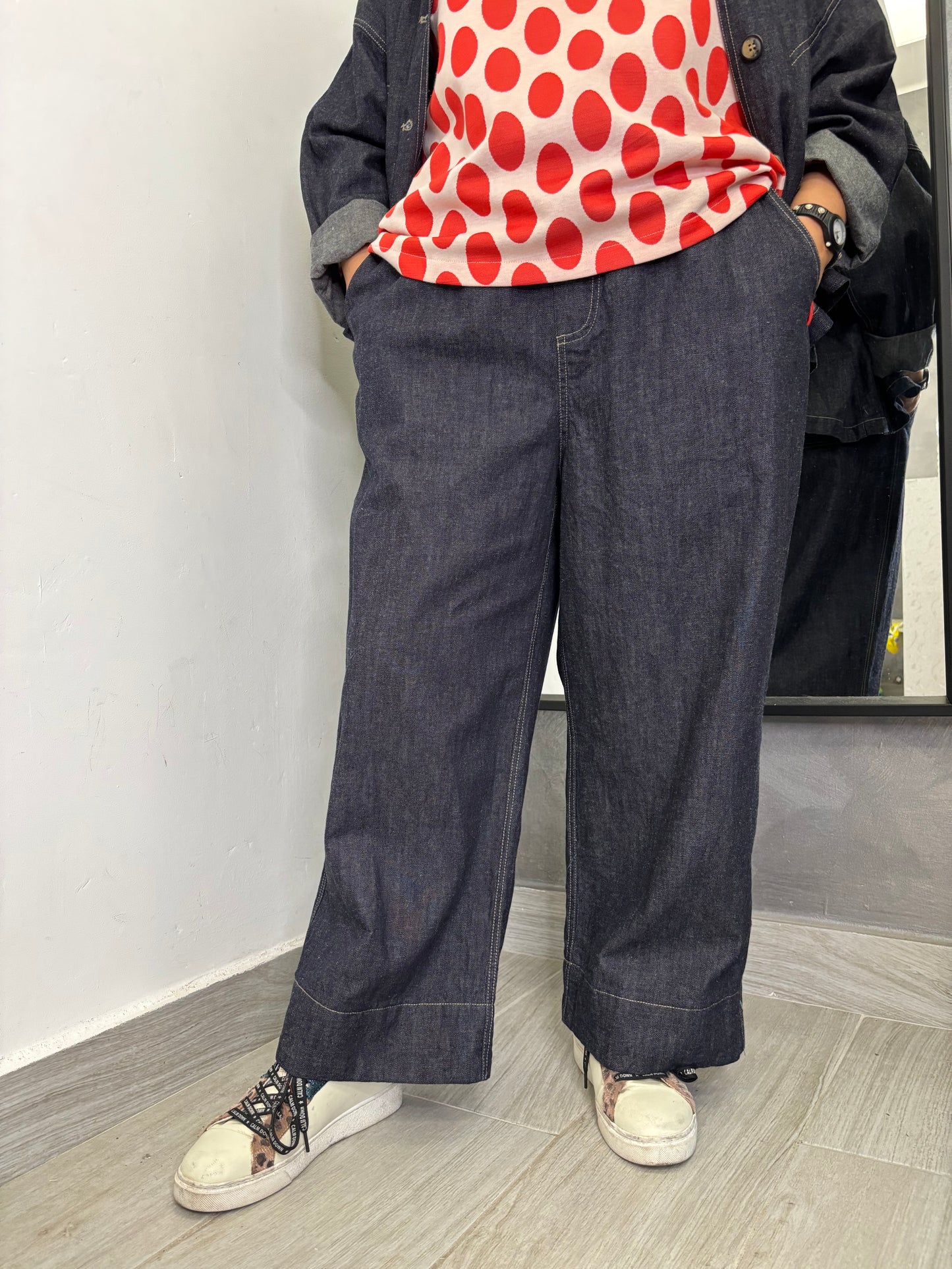Pantalone Wendy Celyne Jeans Blu