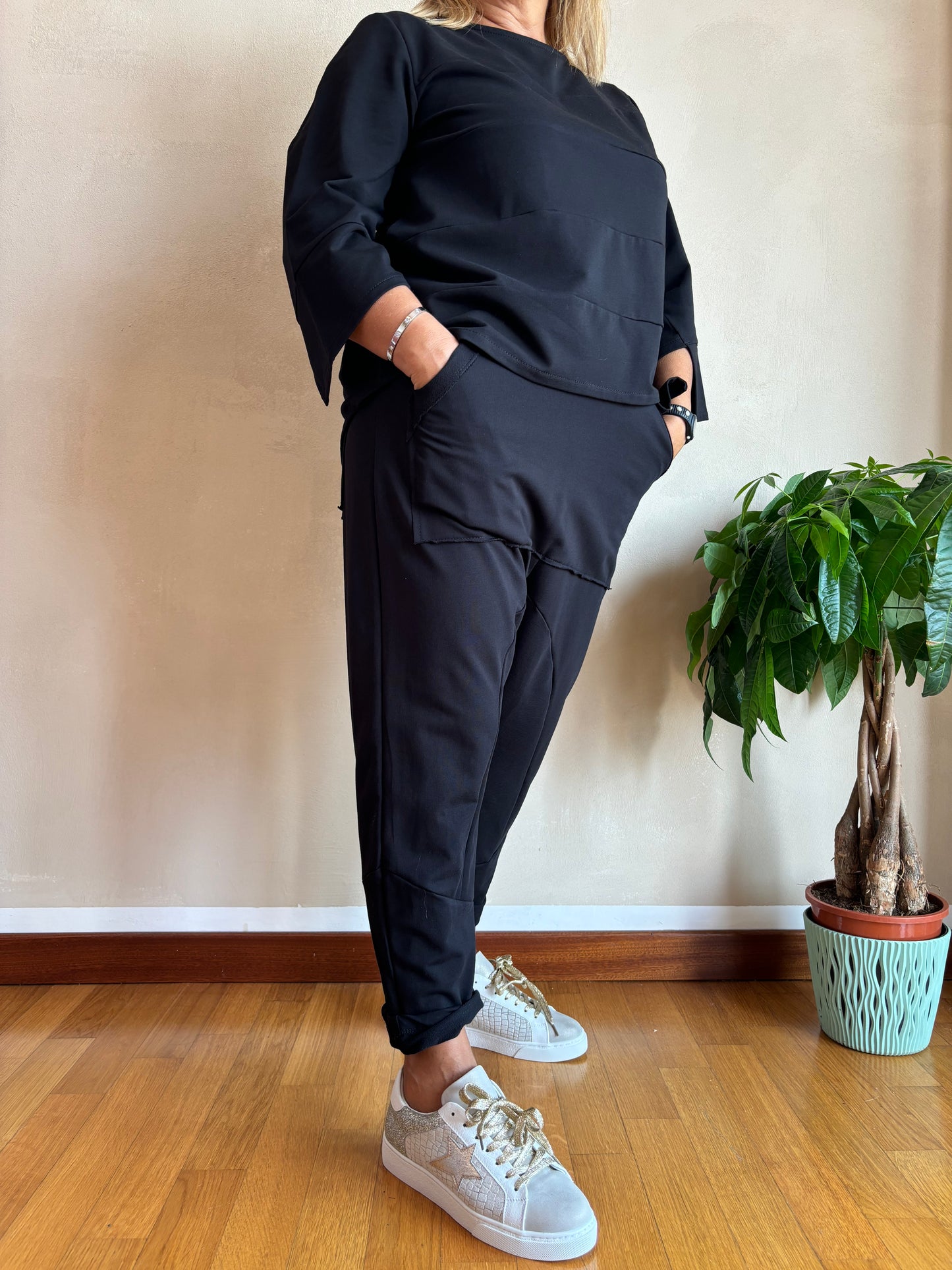 Pantalone Sun Shira Nero