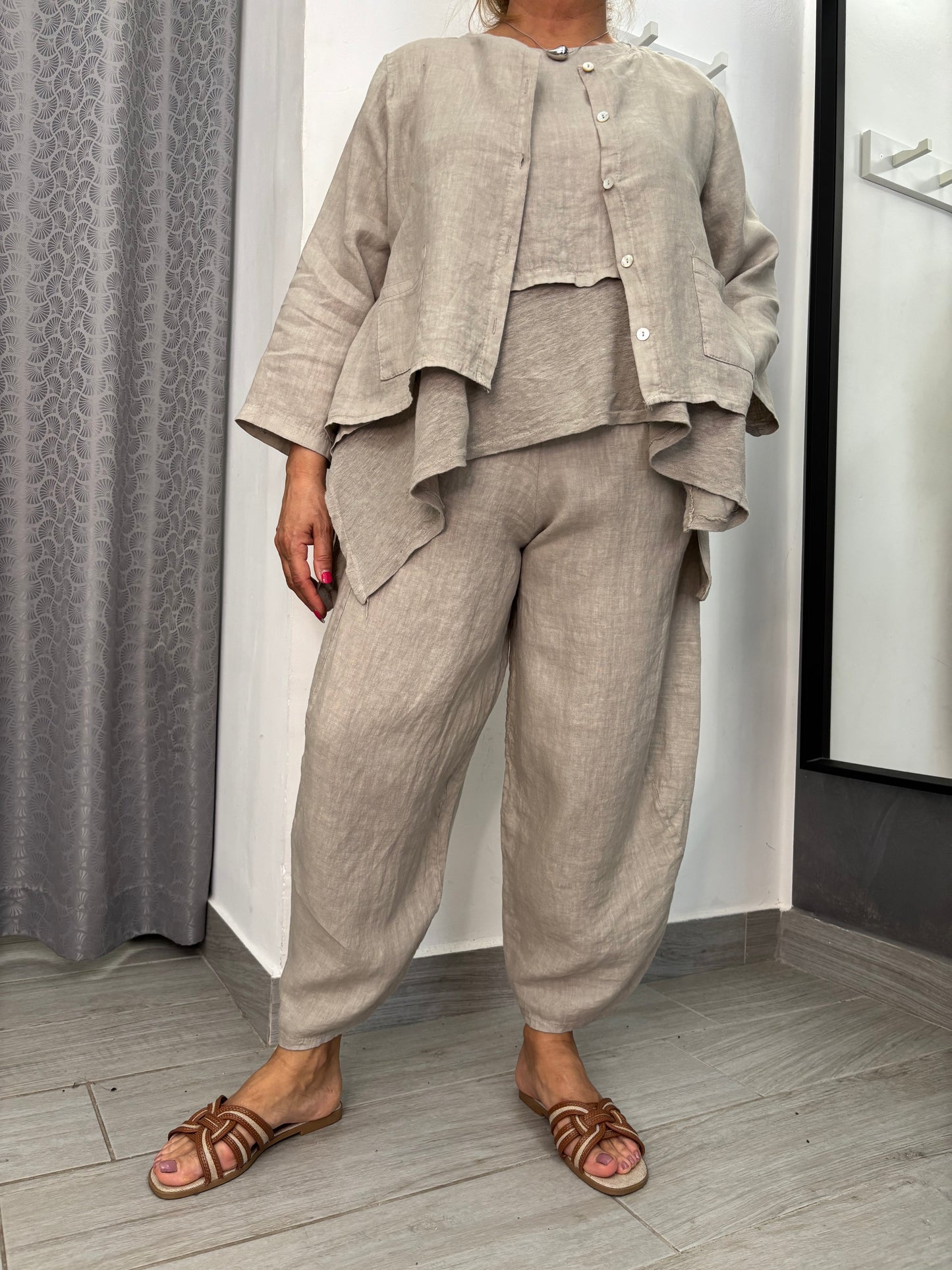 Pantalone Nilo Beige