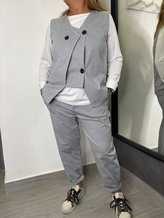 Pantalone 158C Ely Grigio