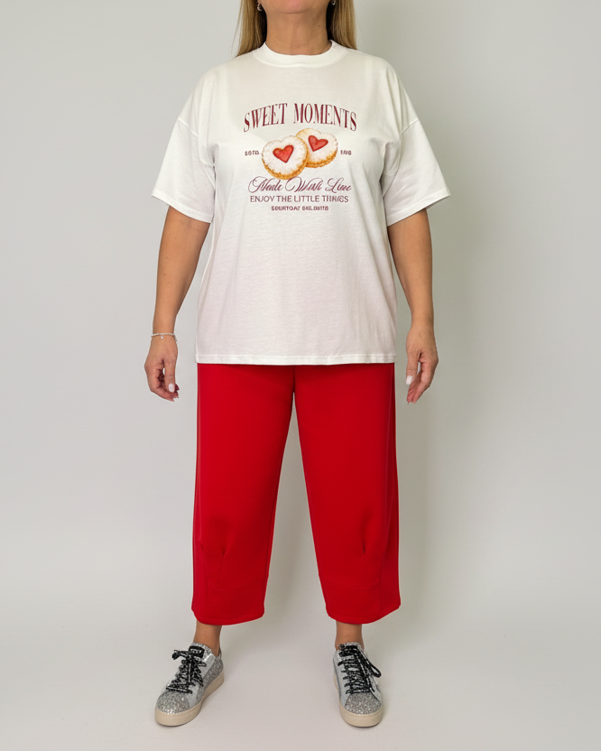 Pantalone Wendy Mila Rosso