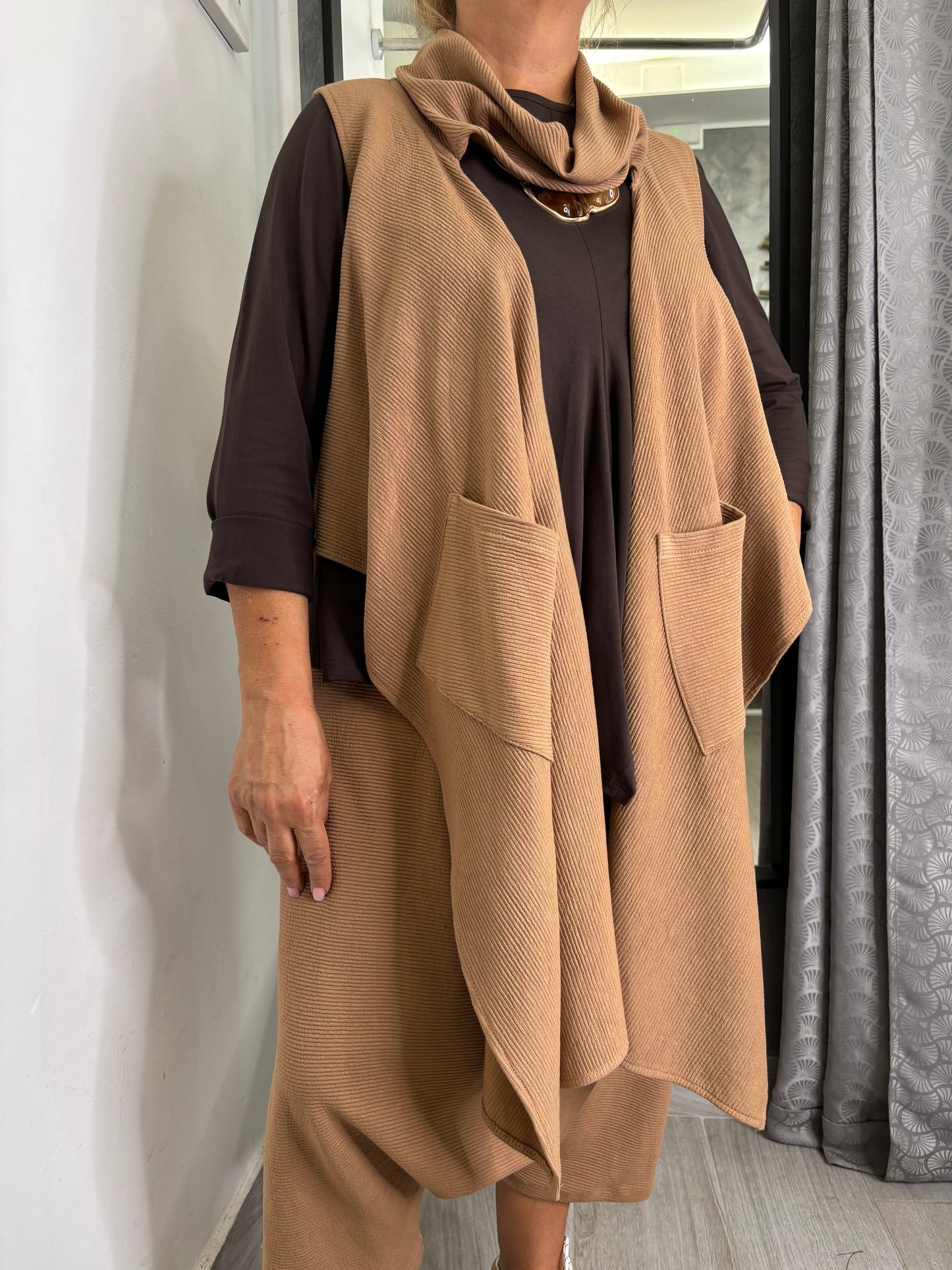 Gilet Wendy Morgan Cammello