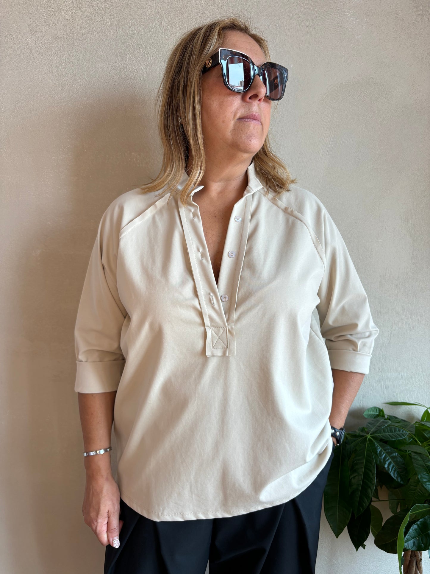 Camicia Wendy Corea Beige