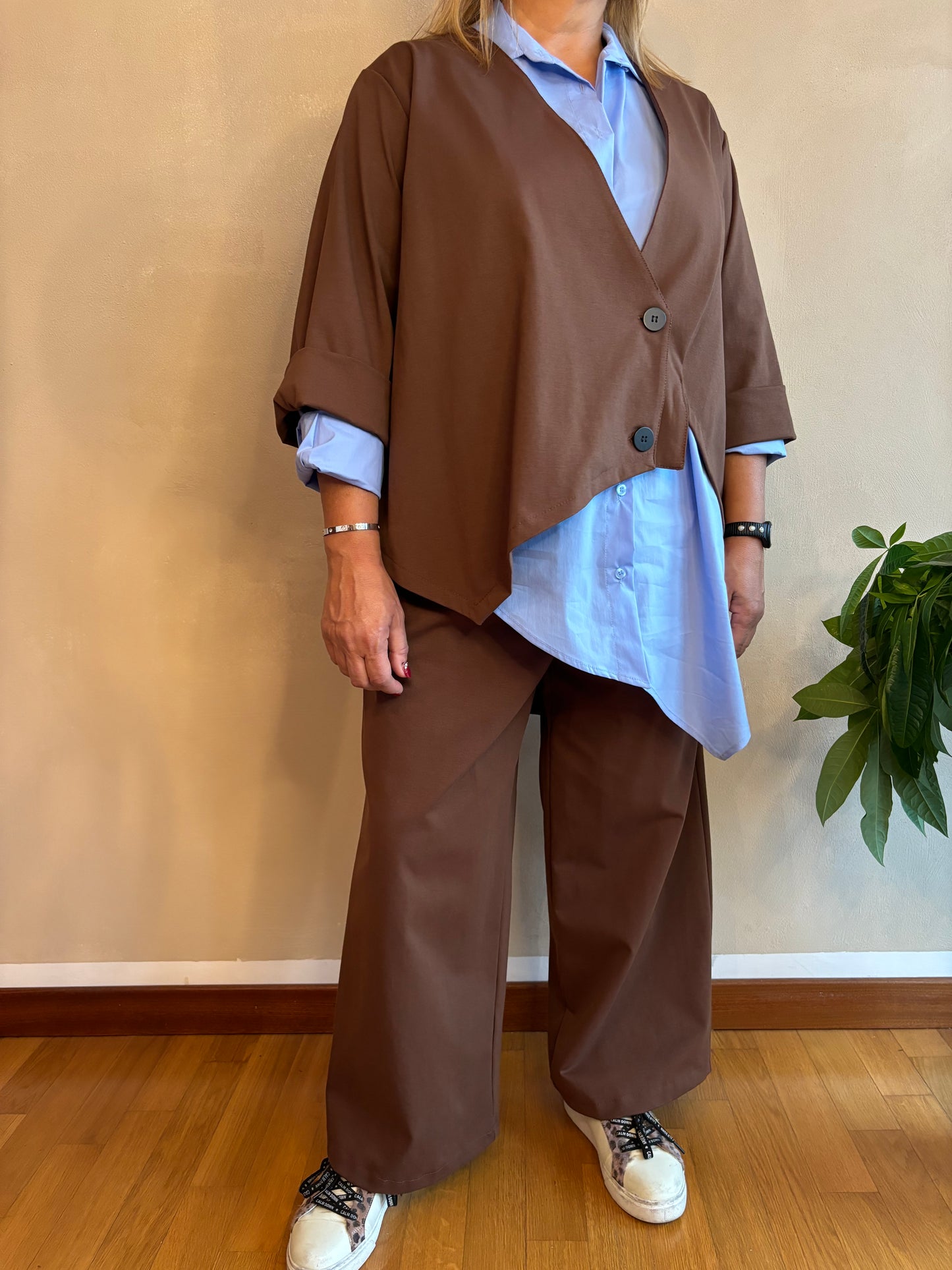 Giacca Sun Beatrix Marrone